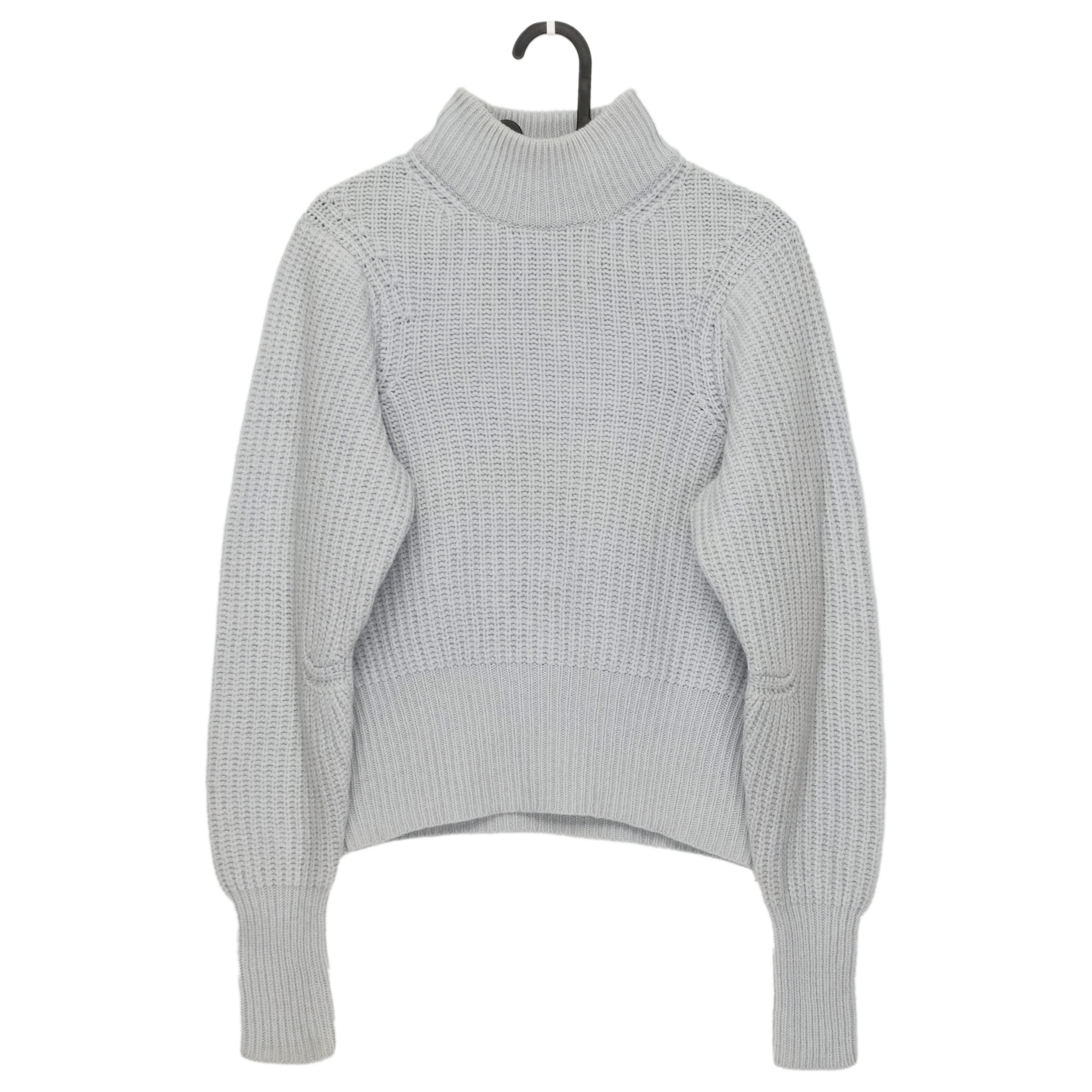 Acne Studios 2013 Loyal Wool Knit Cropped Baby Blue Sweater