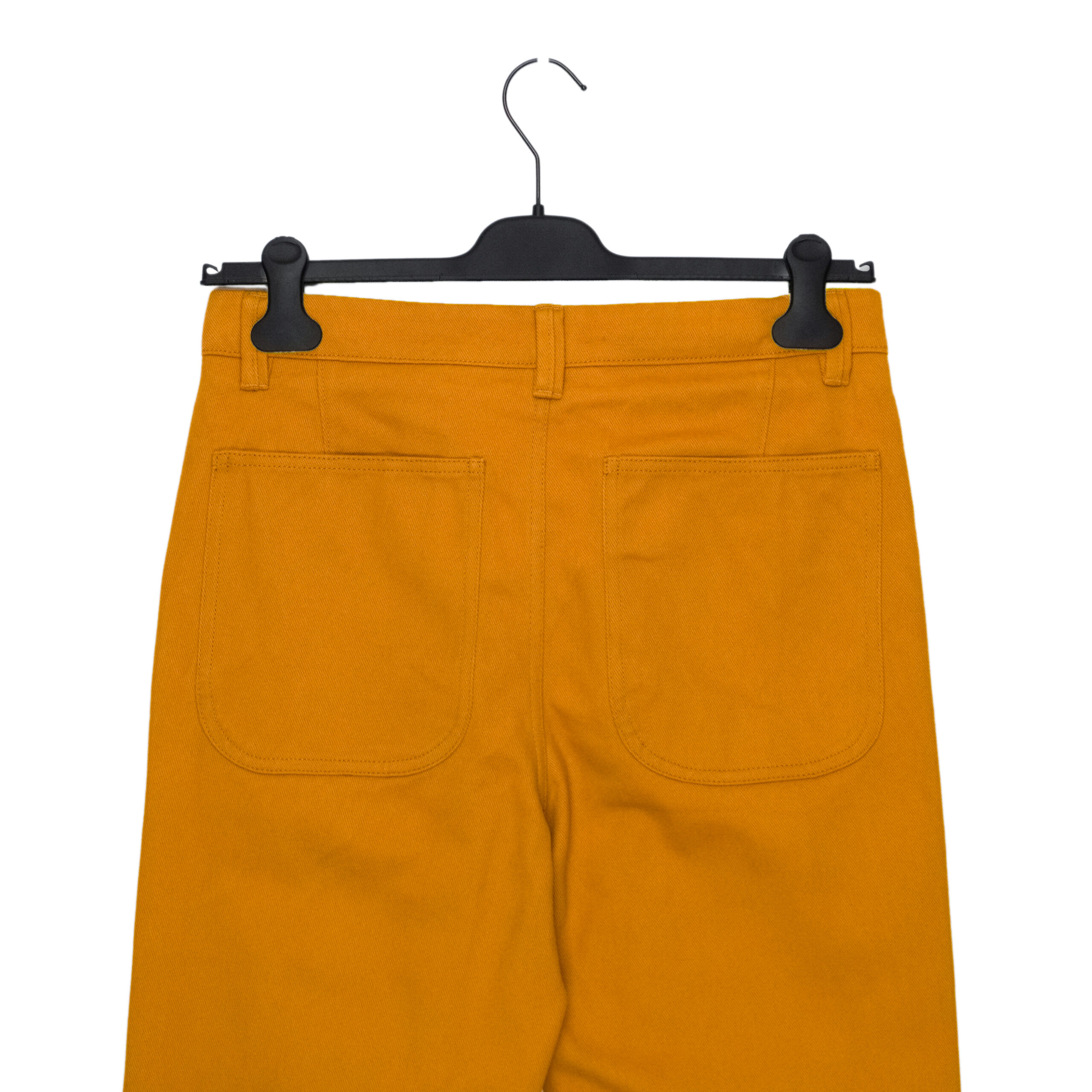 Acne Studios Mustard Brown Pocket Work Twill Trouser Pants — photo 5