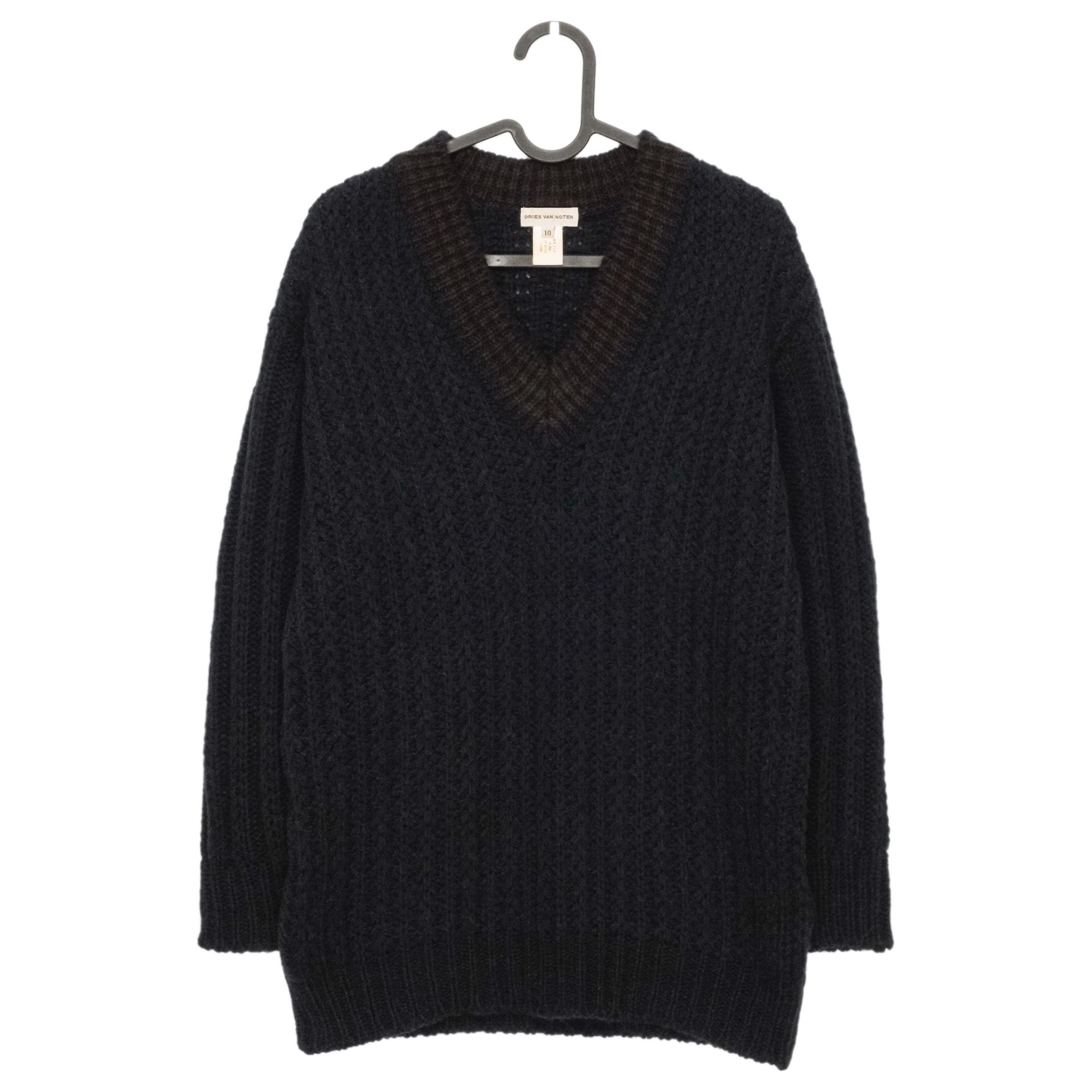 Vintage Dries Van Noten Knit Wool Women’s Cardigan Sweater