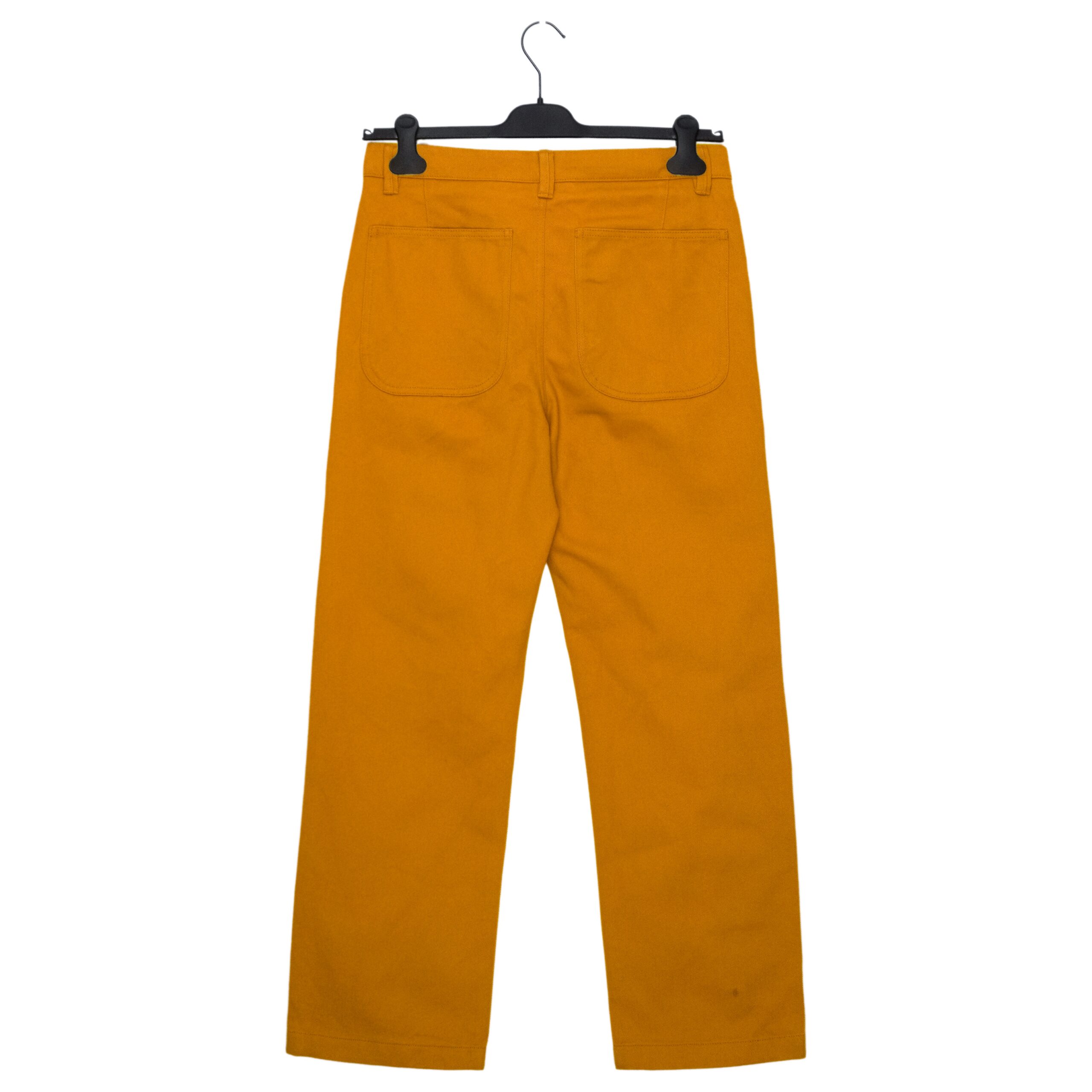 Acne Studios Mustard Brown Pocket Work Twill Trouser Pants — photo 4