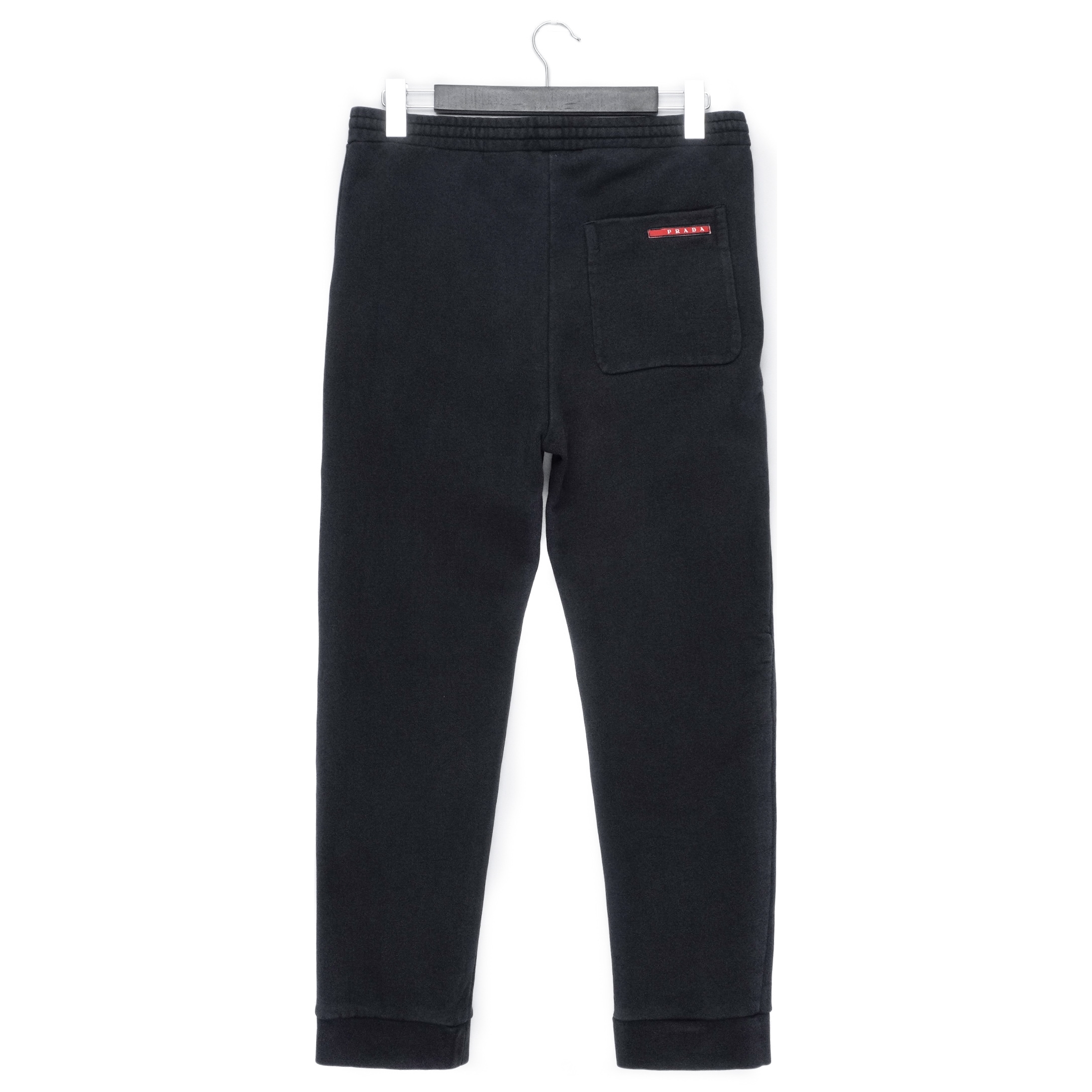 Prada Milano Linea Rossa Red Tab Navy Joggers Pants — photo 3