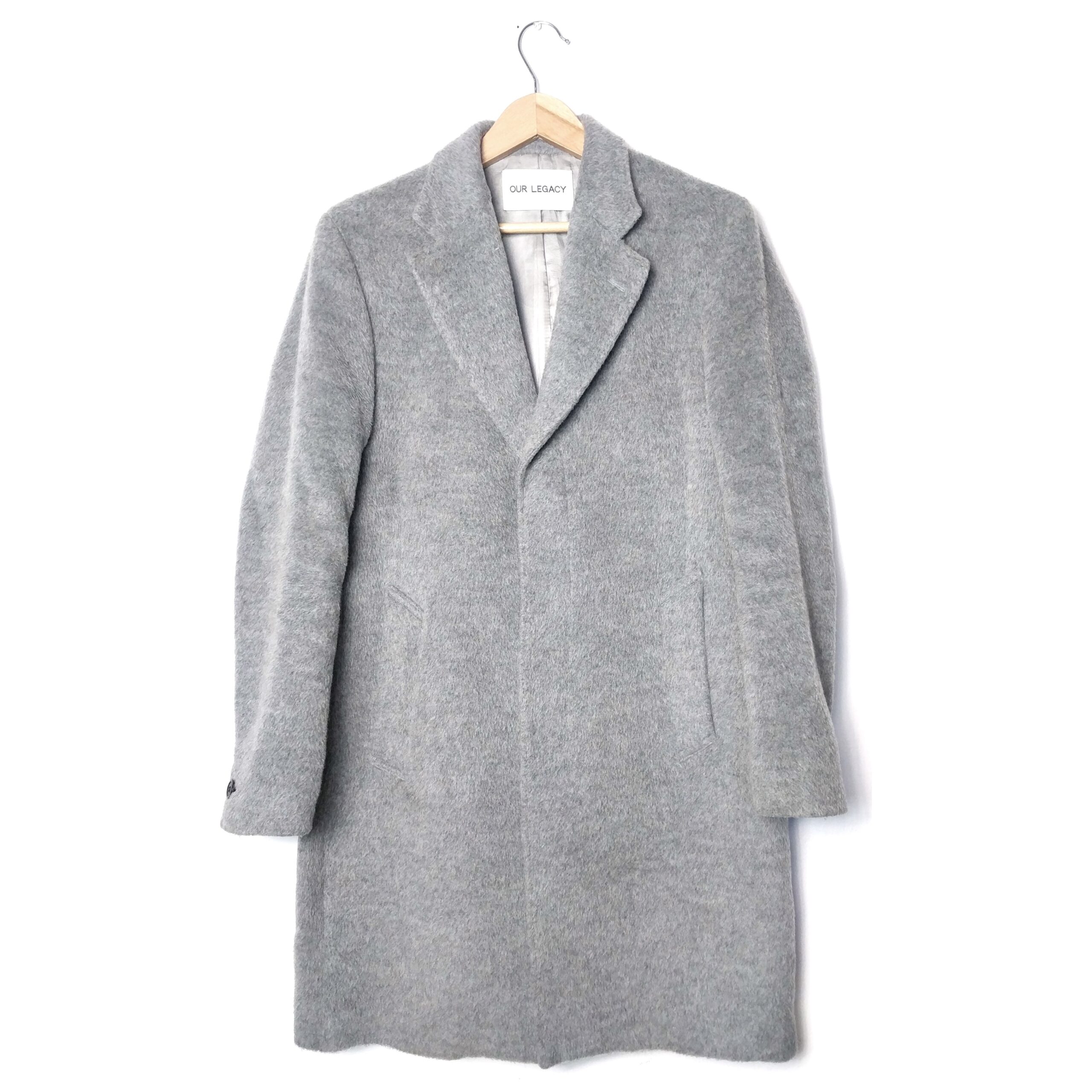 Our Legacy Cilium Unconstructed Mohair Wool Coat Jacket