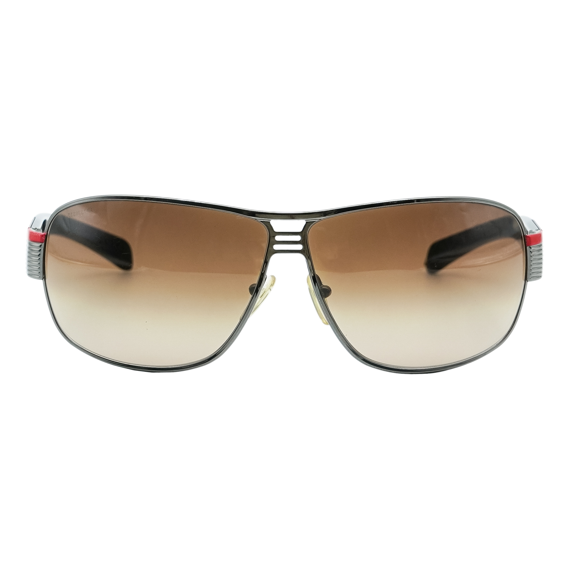 Vintage Prada Sport Shield Brown Gradient Lenses Sunglasses — photo 2