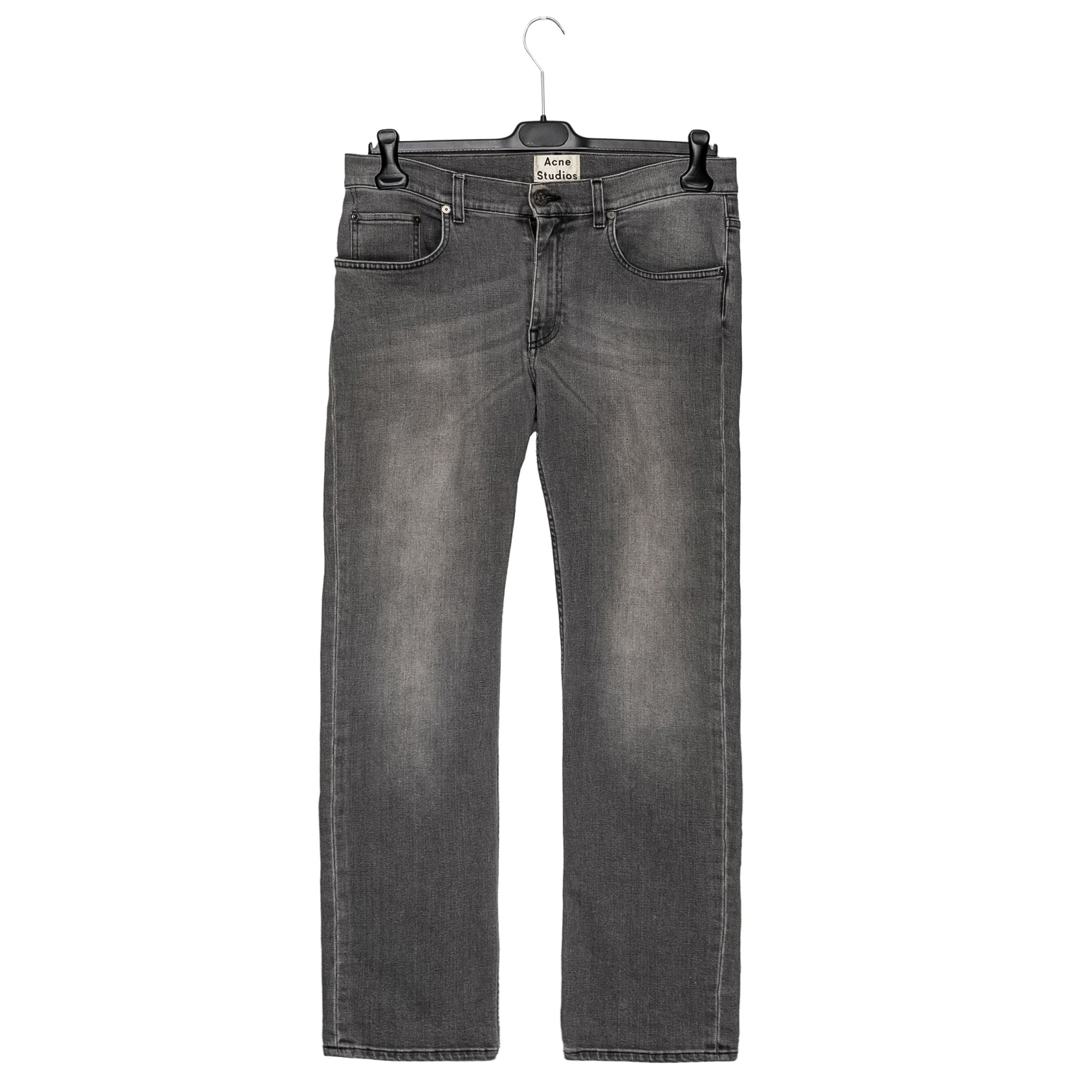 Acne Studios Ace Slate Stonewash Grey Slim Fit Jean Pants