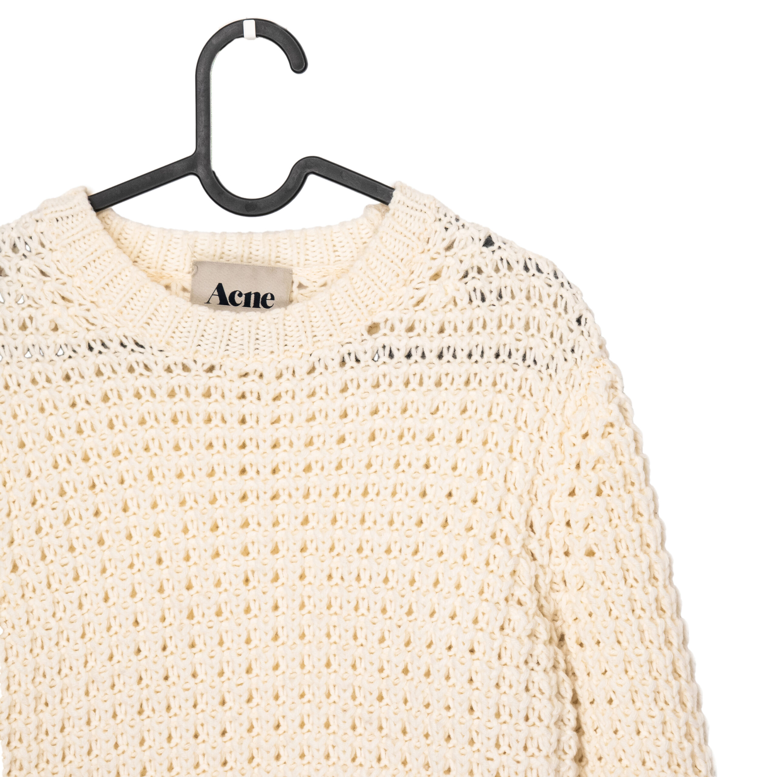 Vintage Acne Studios AW12 Lina Rib Knit Acrylic Wool Sweater — photo 3