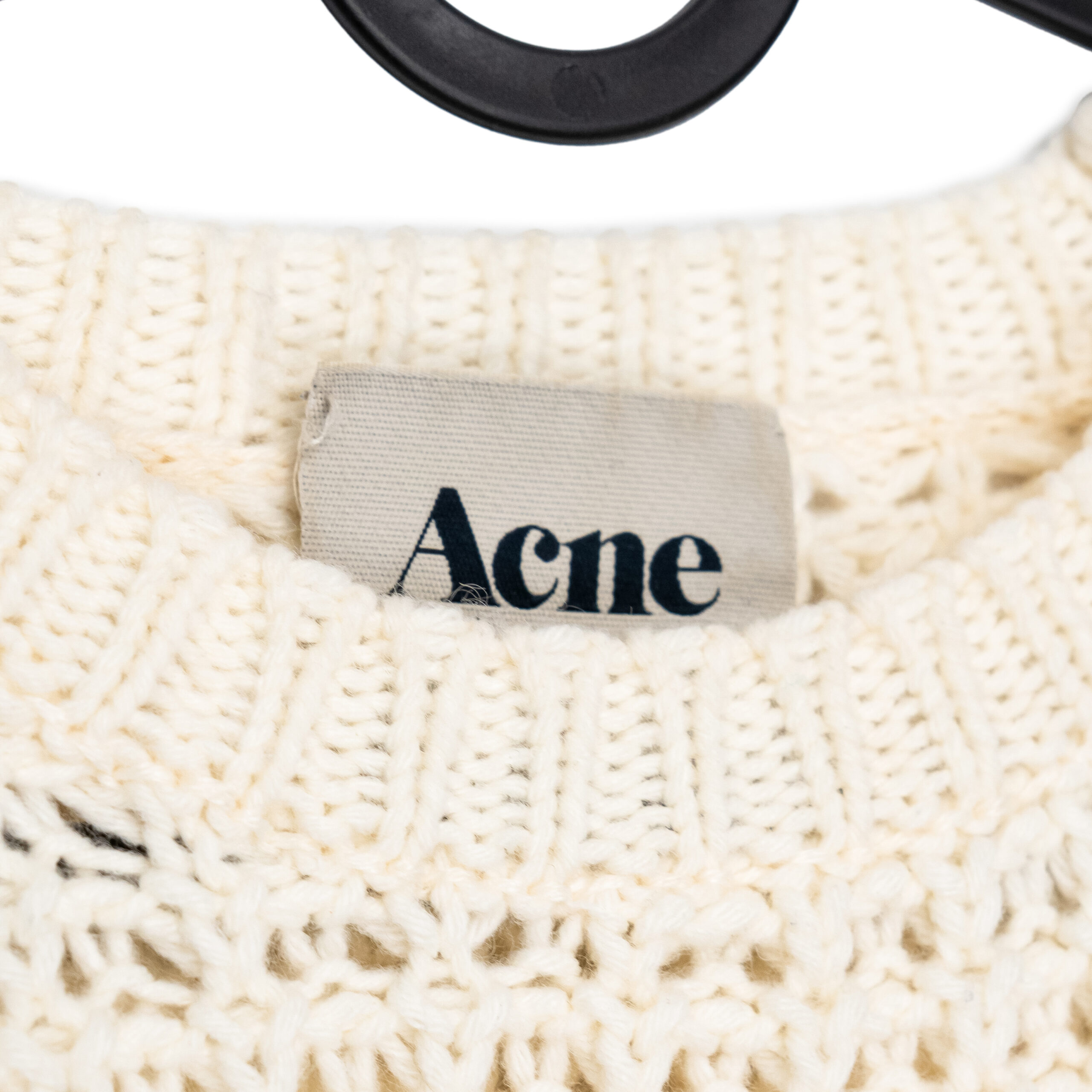 Vintage Acne Studios AW12 Lina Rib Knit Acrylic Wool Sweater — photo 6
