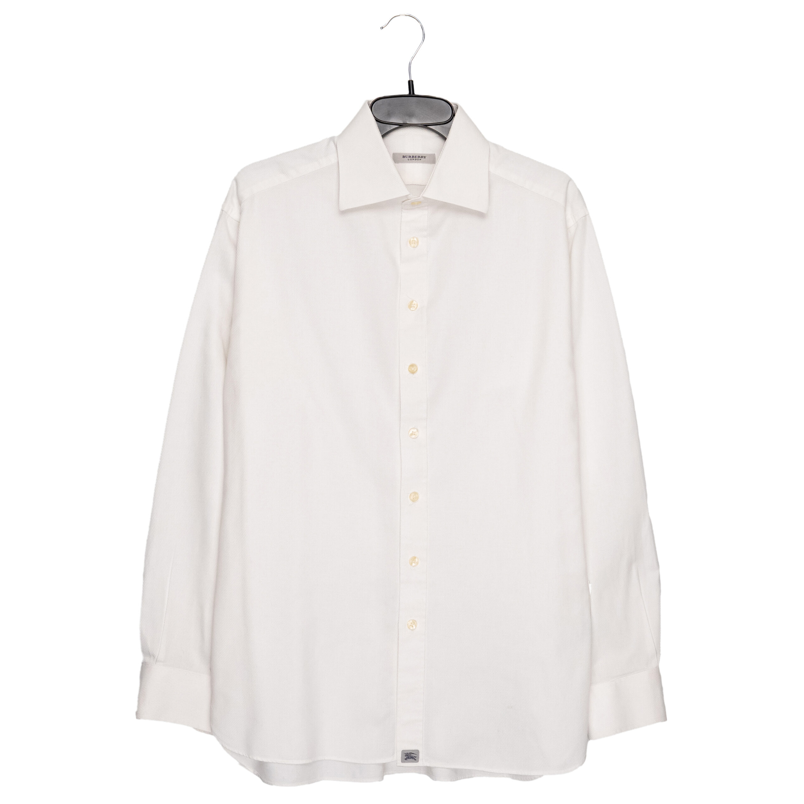 Burberry London Classic Logo White Button Shirt