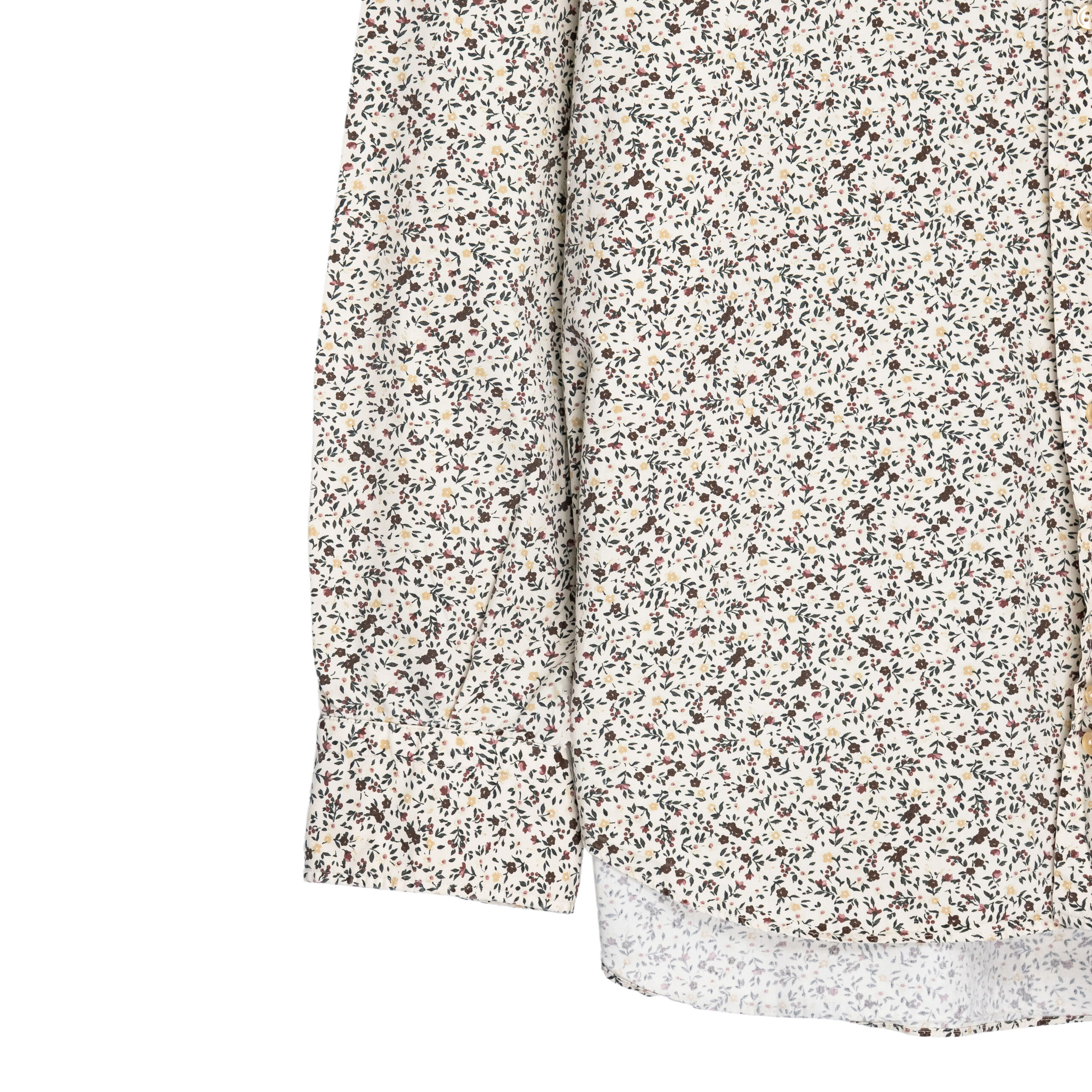 Vintage Burberry London Floral Logo Summer Button Shirt — photo 4
