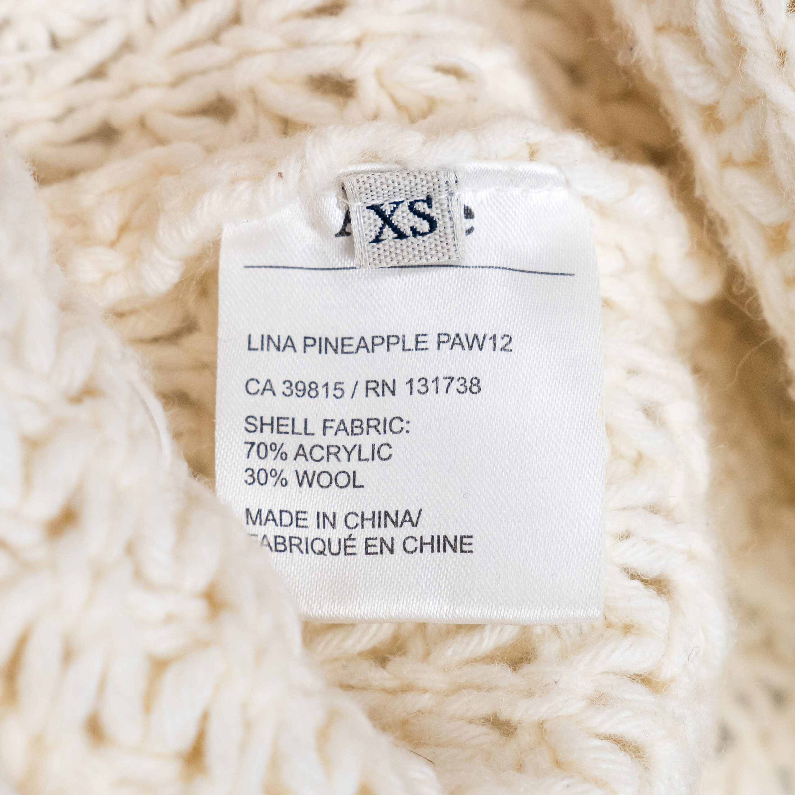 Vintage Acne Studios AW12 Lina Rib Knit Acrylic Wool Sweater — photo 7