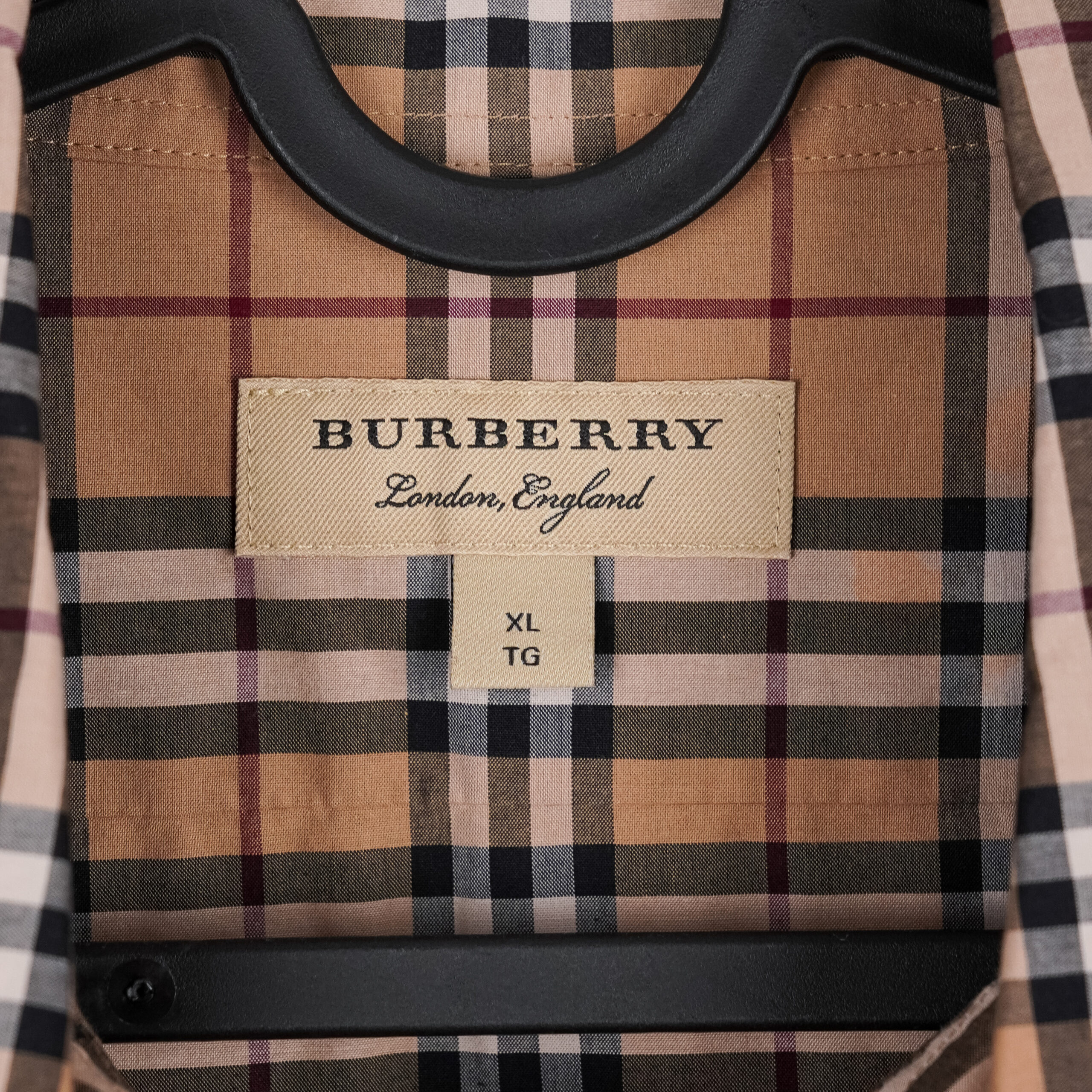 Iconic Burberry Signature Plaid Vintage Check Cotton Shirt — photo 6