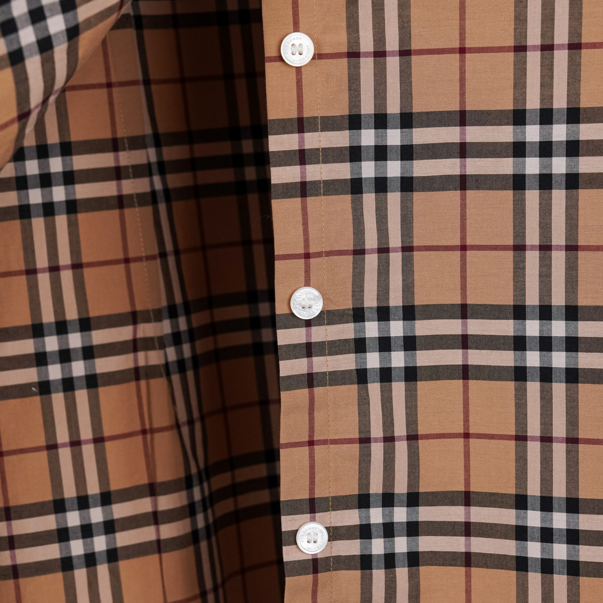 Iconic Burberry Signature Plaid Vintage Check Cotton Shirt — photo 7