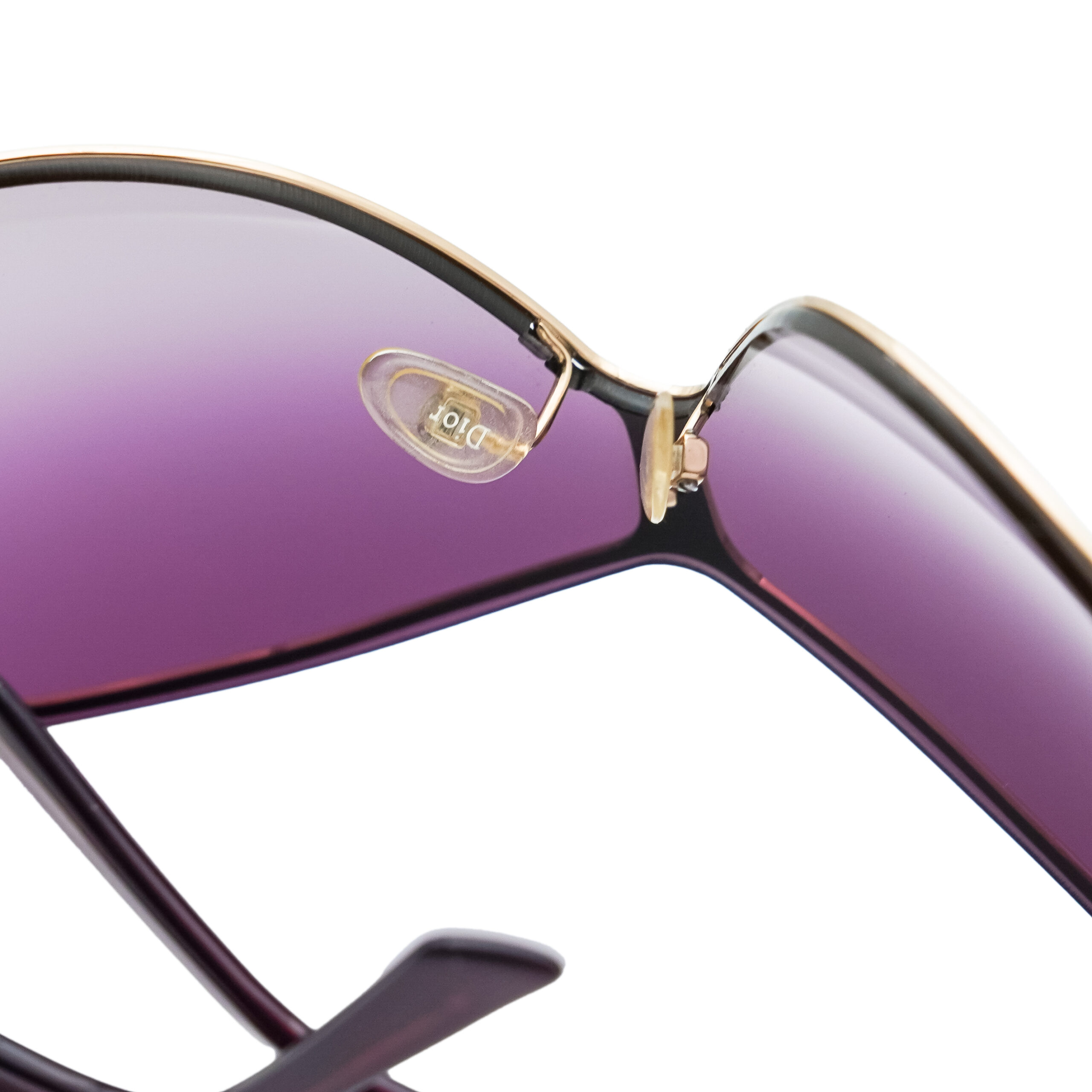Vintage Dior Diorissimo 1 D Logo Gradient Shield Sunglasses — photo 7