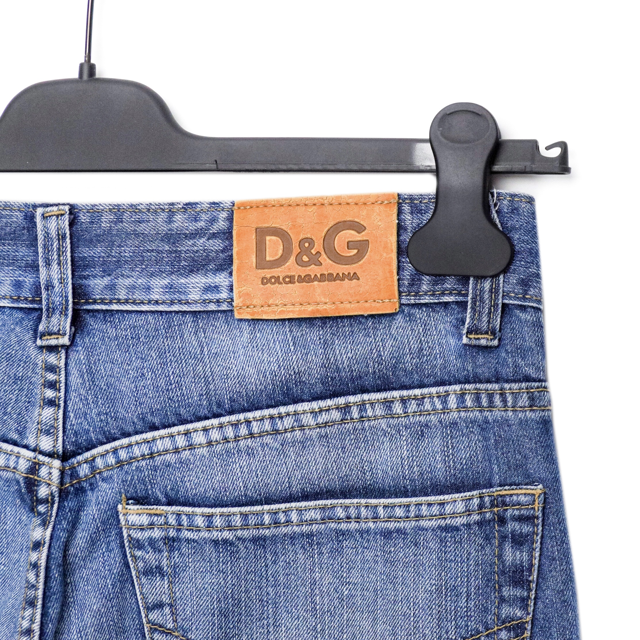 Vintage Archive Dolce Gabbana FW05 Poem Ripped Pant Jeans — photo 8