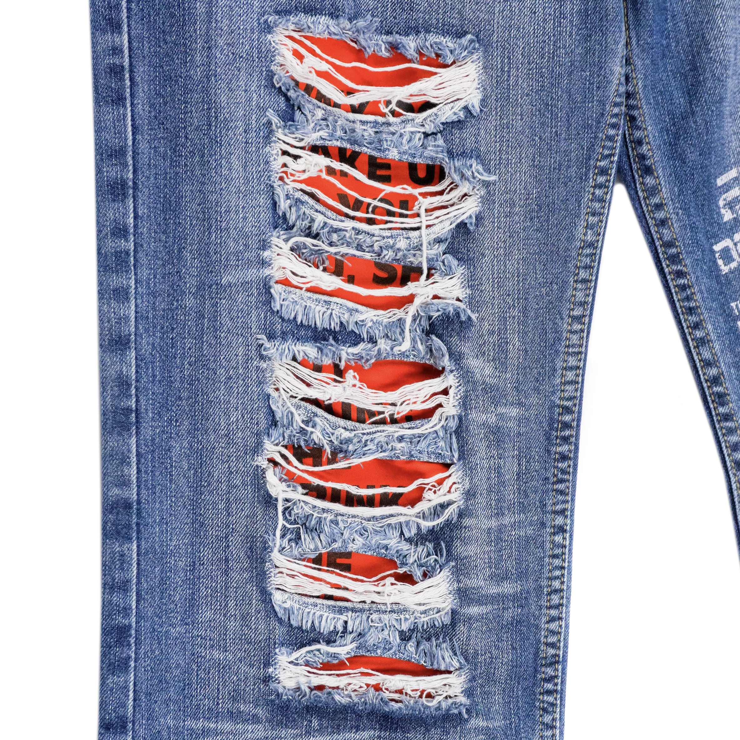 Vintage Archive Dolce Gabbana FW05 Poem Ripped Pant Jeans — photo 5