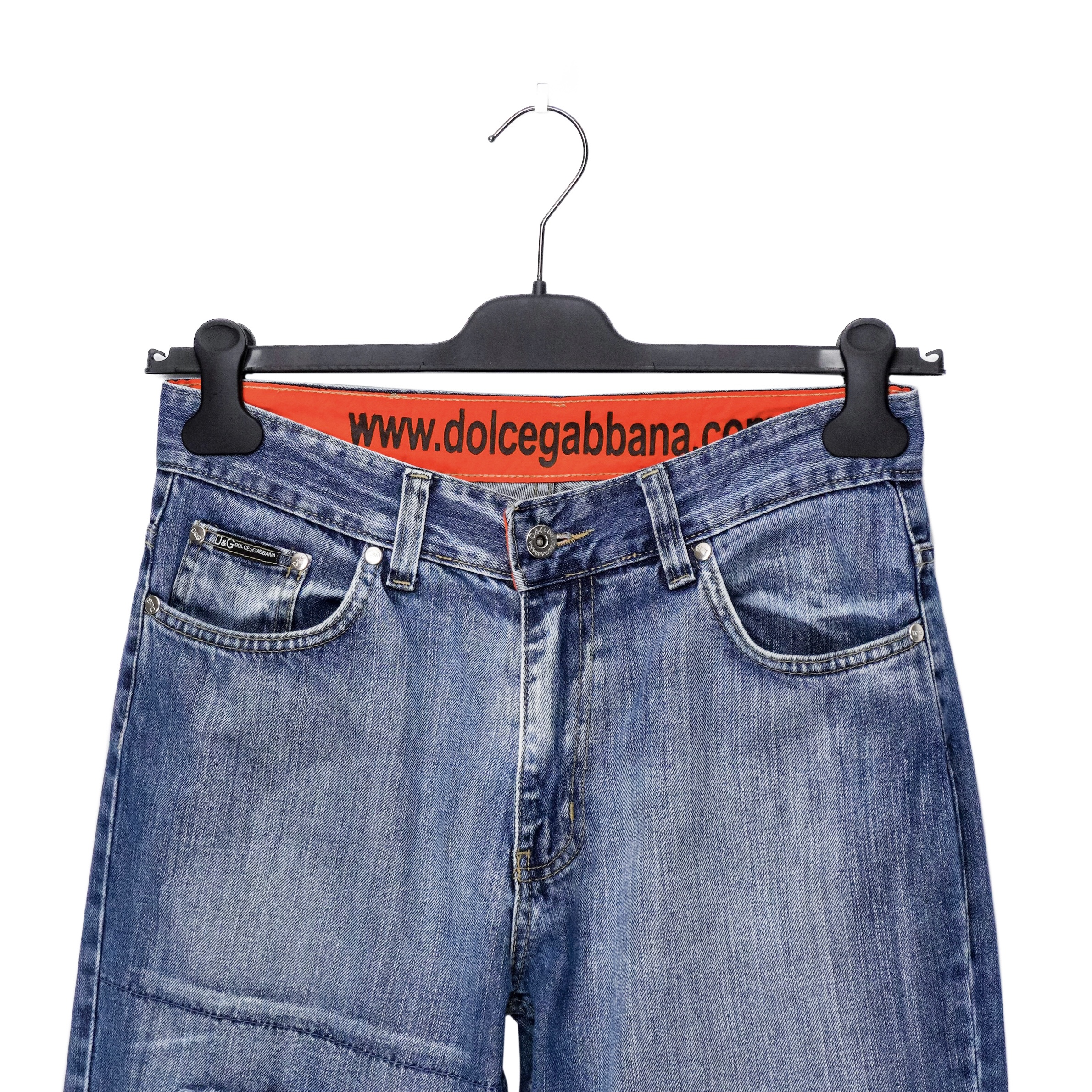 Vintage Archive Dolce Gabbana FW05 Poem Ripped Pant Jeans — photo 2