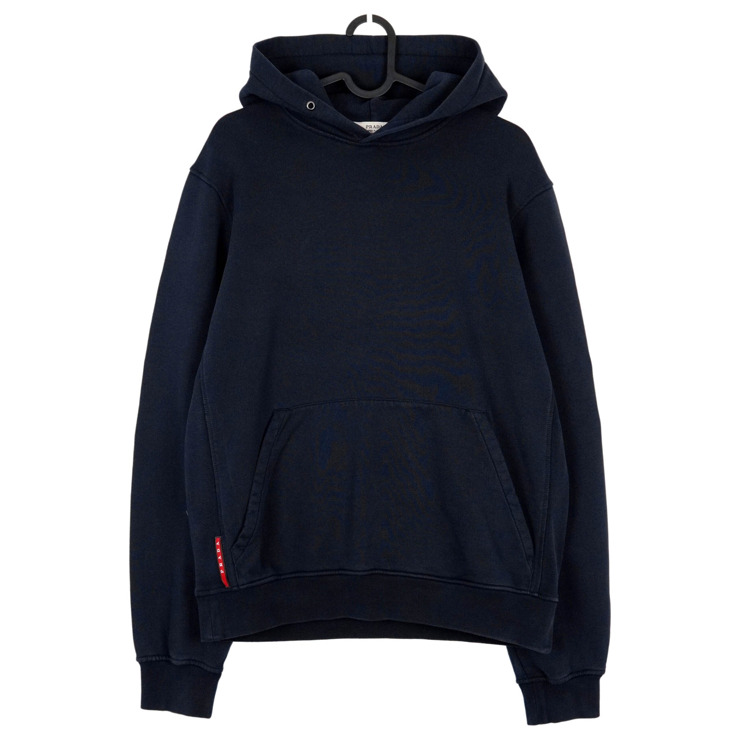 Iconic Prada AW08 Linea Rossa Logo Sport Sweatshirt Hoodie