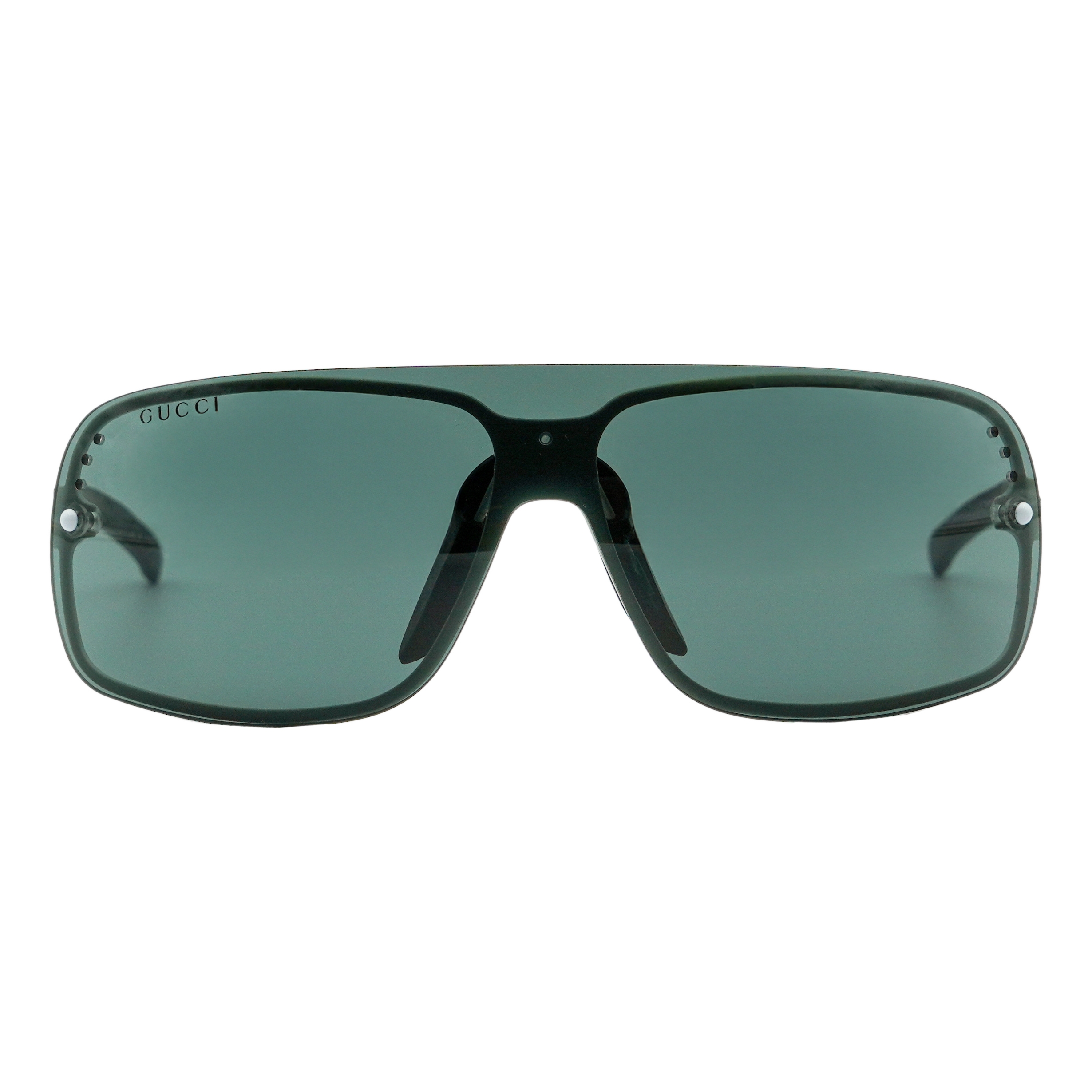 Vintage Gucci GG 1828 Logo Dual Lens Shield Mask Sunglasses — photo 2