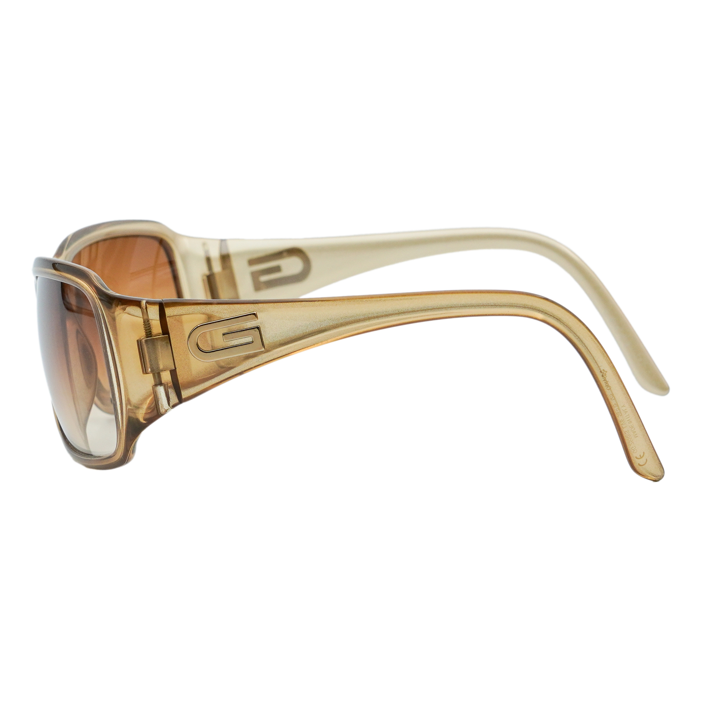 Vintage Gucci GG 2550 Logo Amber Gradient Optyl Sunglasses — photo 3