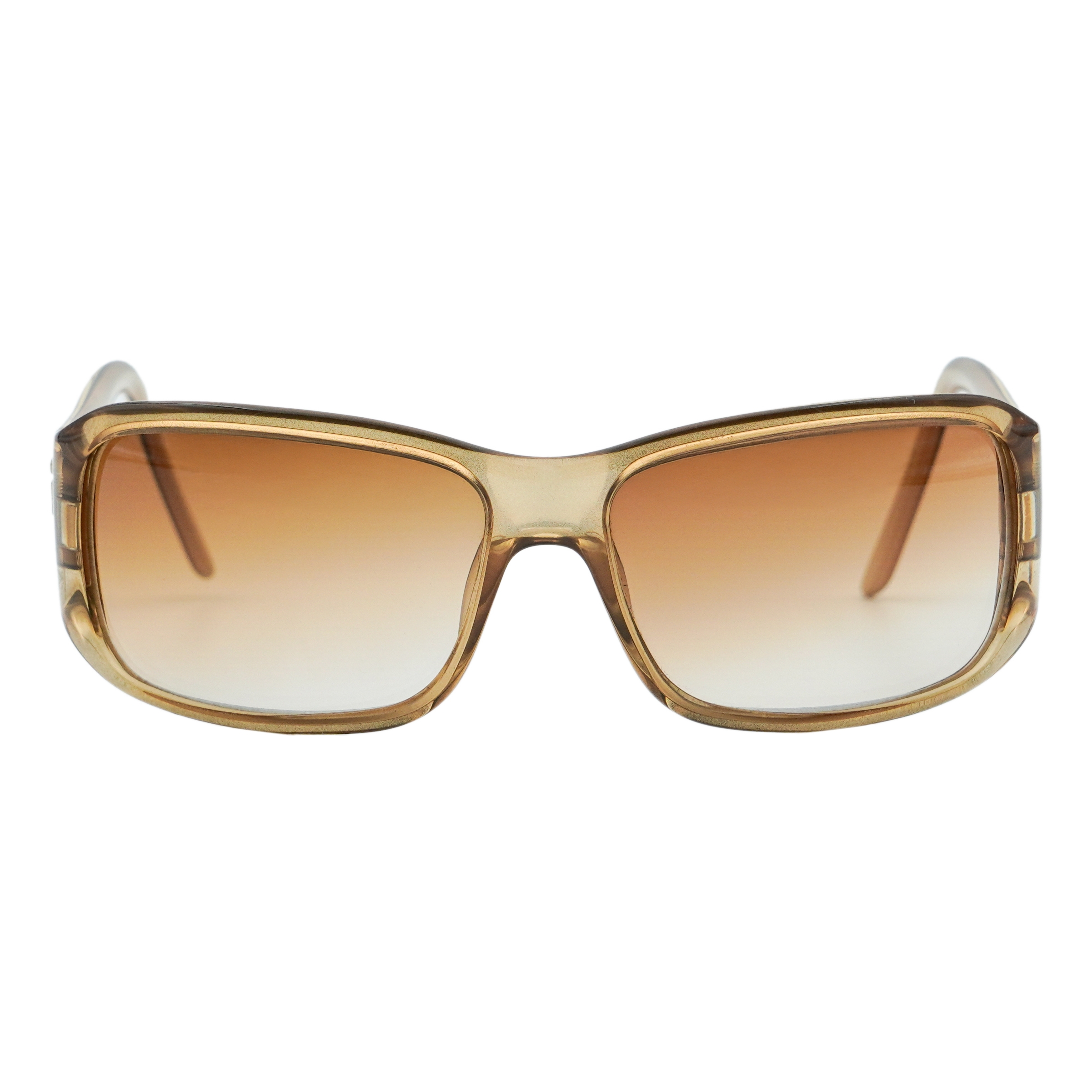 Vintage Gucci GG 2550 Logo Amber Gradient Optyl Sunglasses — photo 2