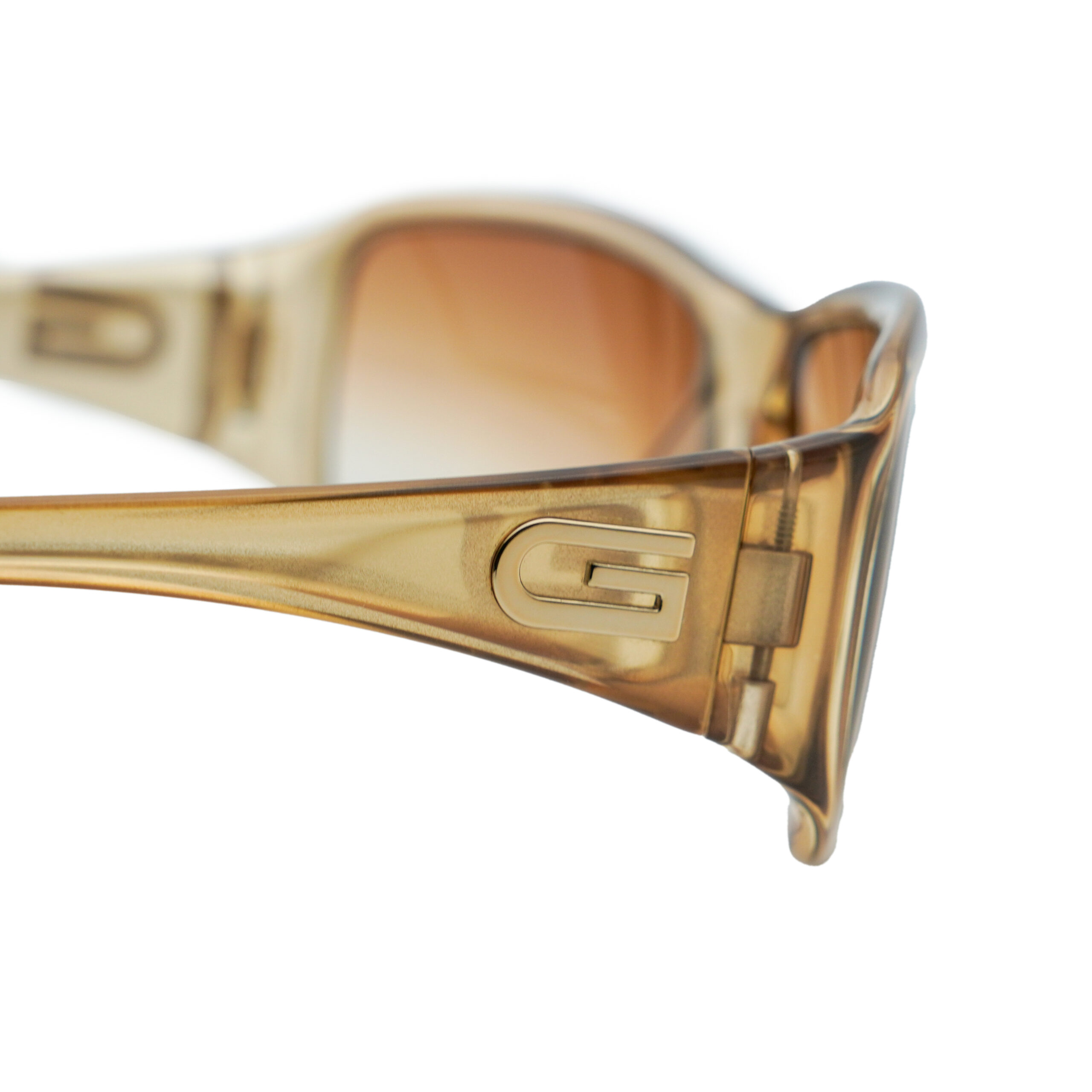 Vintage Gucci GG 2550 Logo Amber Gradient Optyl Sunglasses — photo 5