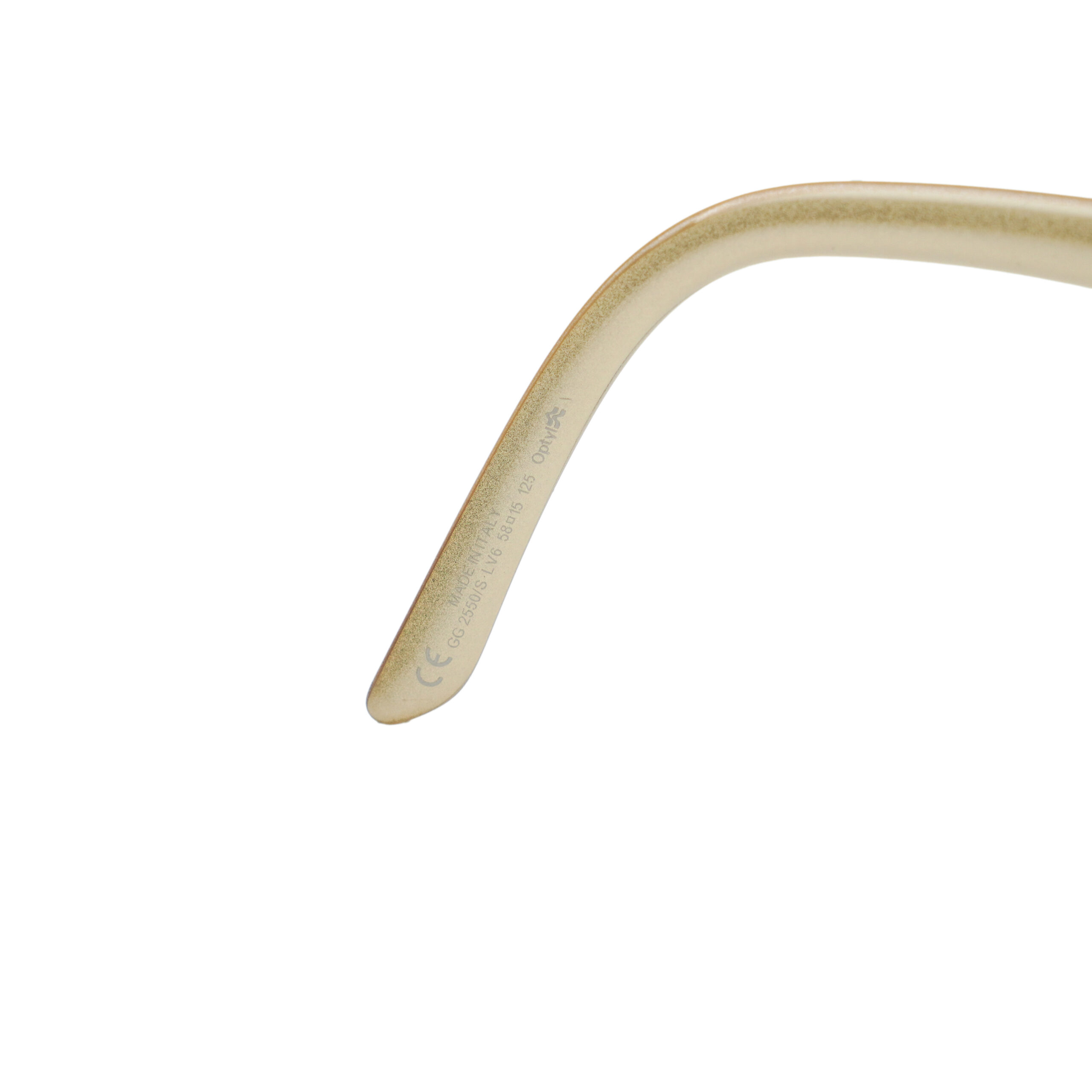 Vintage Gucci GG 2550 Logo Amber Gradient Optyl Sunglasses — photo 6
