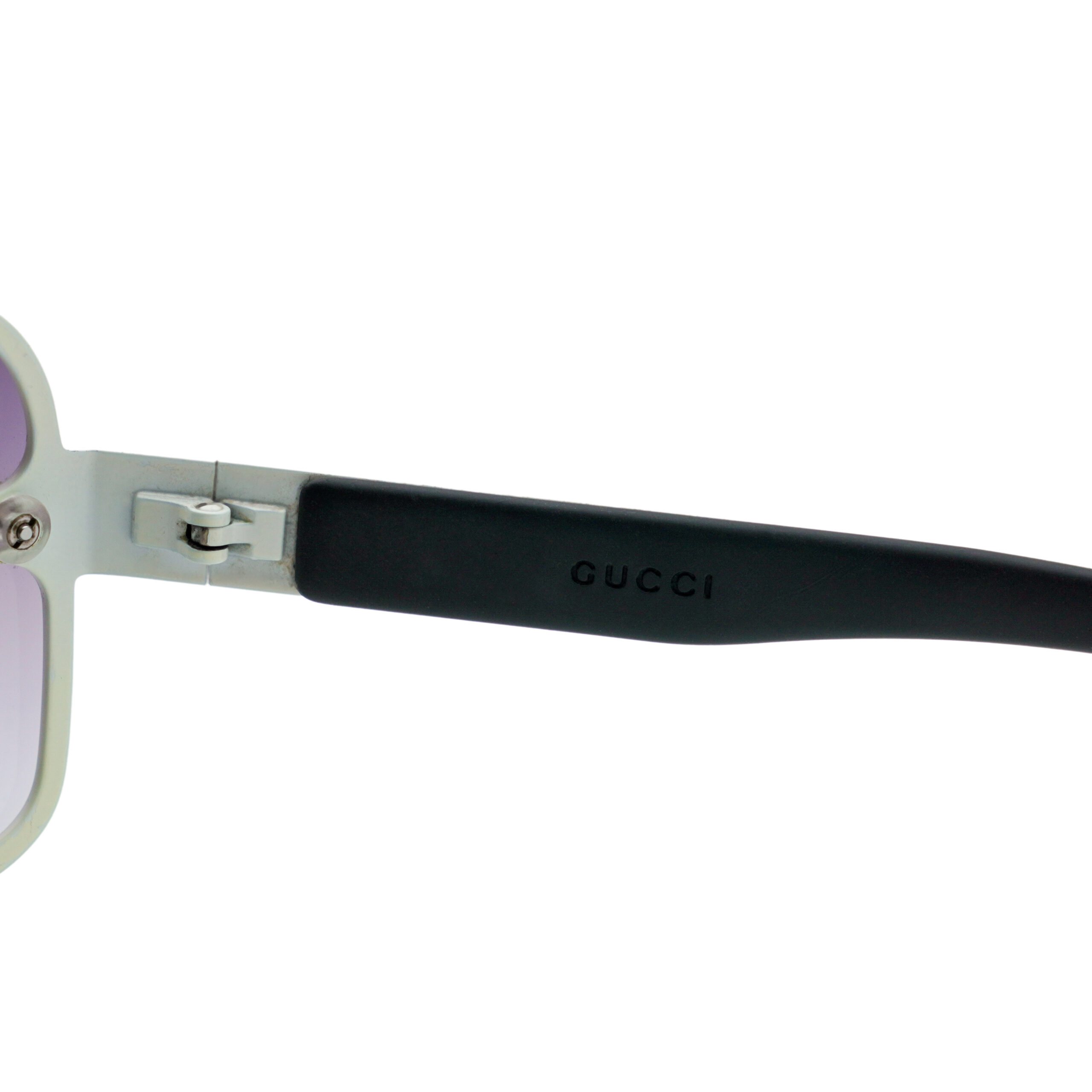 Vintage Gucci GG 1828 Logo Dual Lens Shield Mask Sunglasses — photo 10