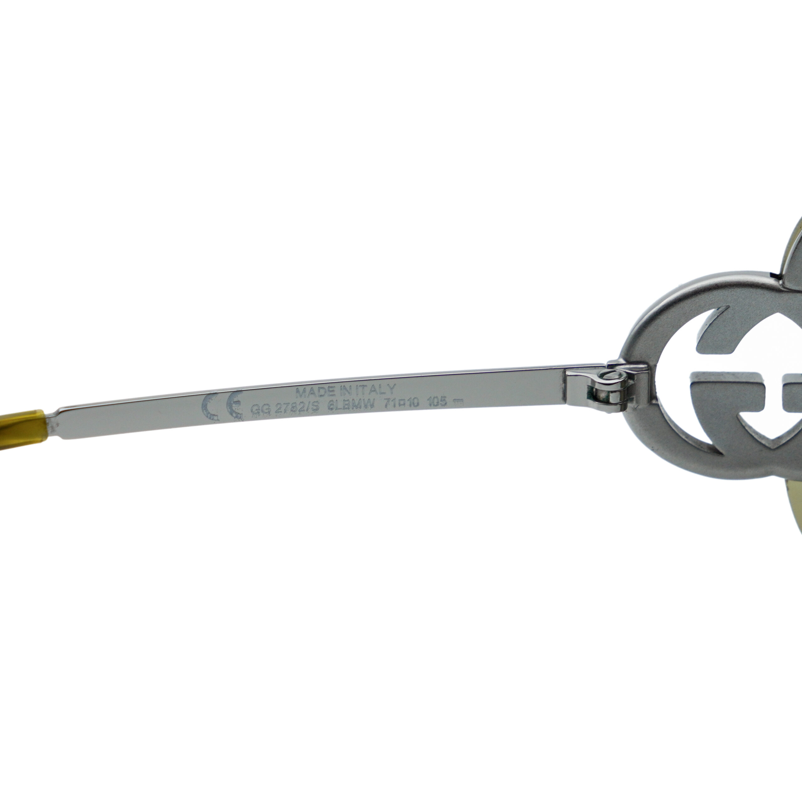 Iconic Vintage Gucci GG 2782 Silver Logo Shield Sunglasses — photo 7