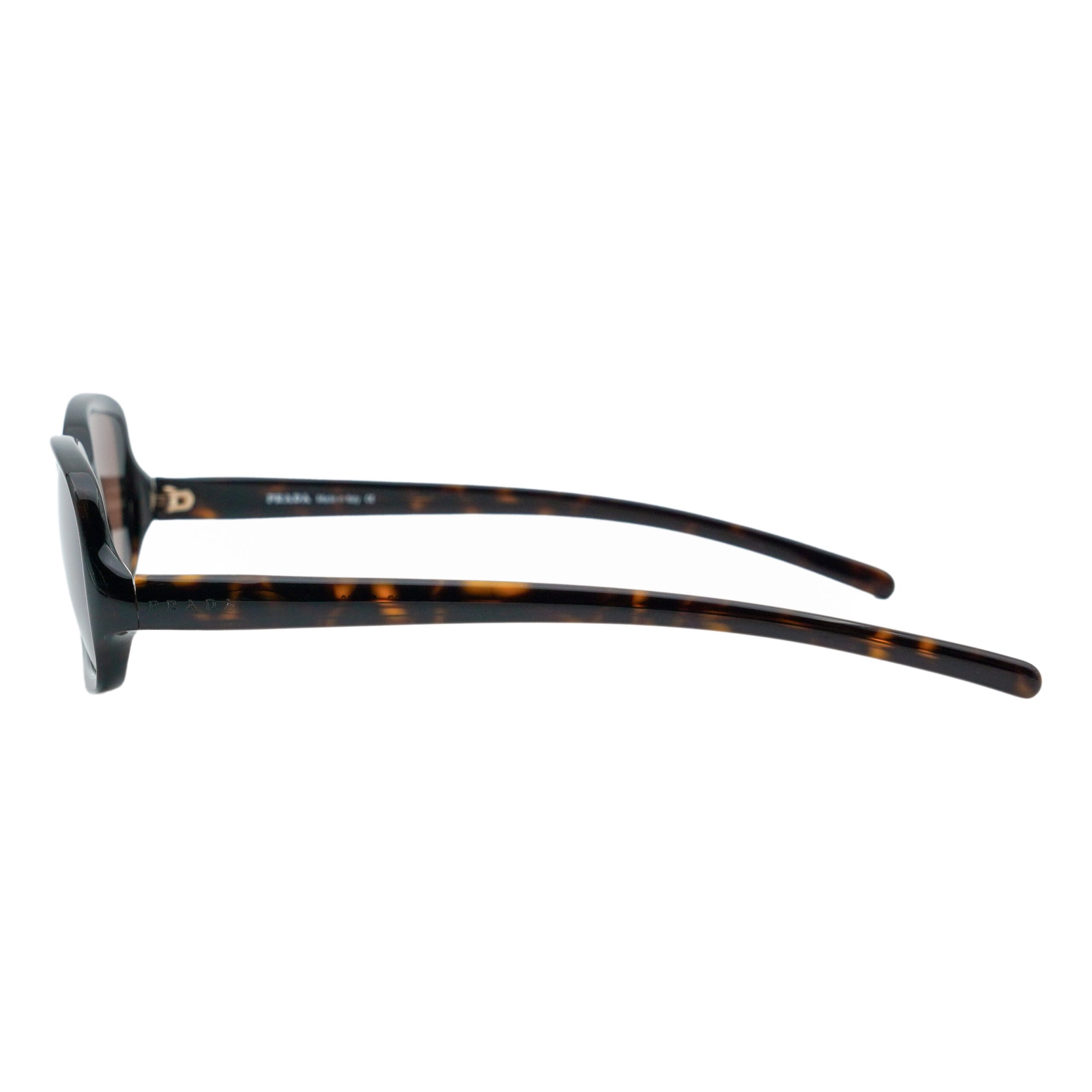 Vintage Prada VPR 18B Logo Tortoise Rectangular Sunglasses — photo 3
