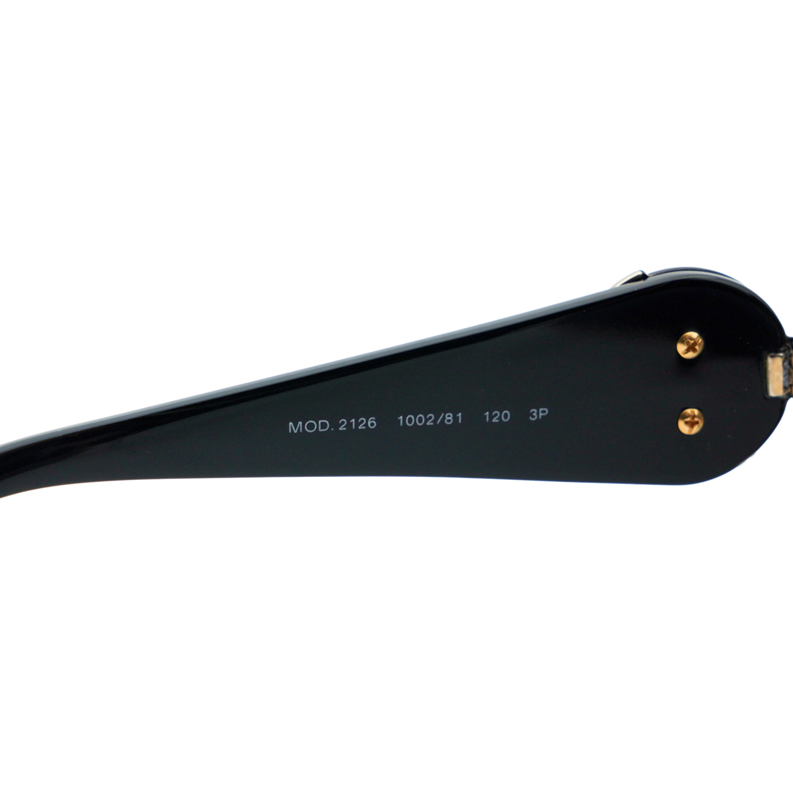 Versace VE 2126 Black Shield Gold Medusa Logo Sunglasses — photo 7