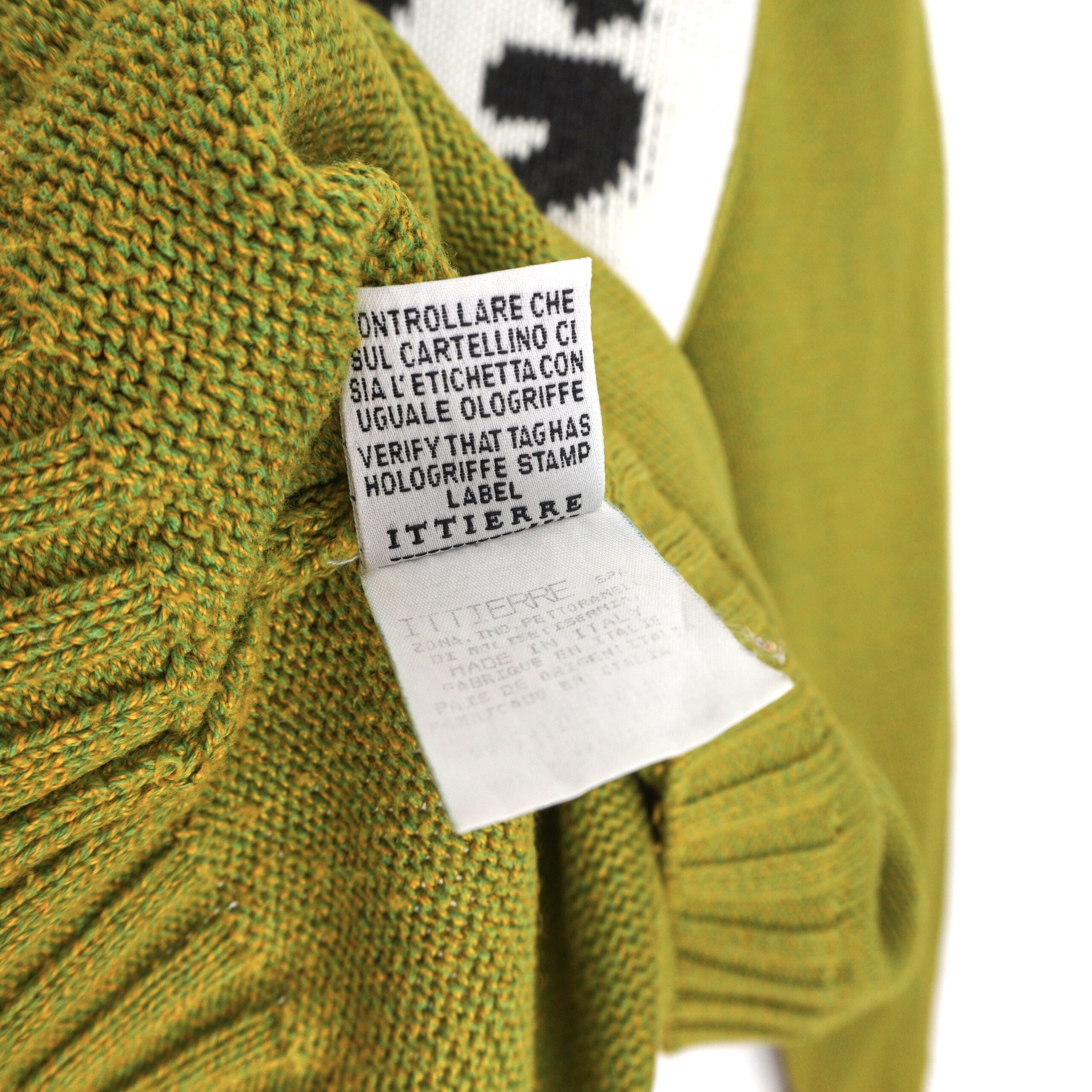 Vintage Dolce Gabbana Big Logo Wool Heavy Knit Sweater — photo 7