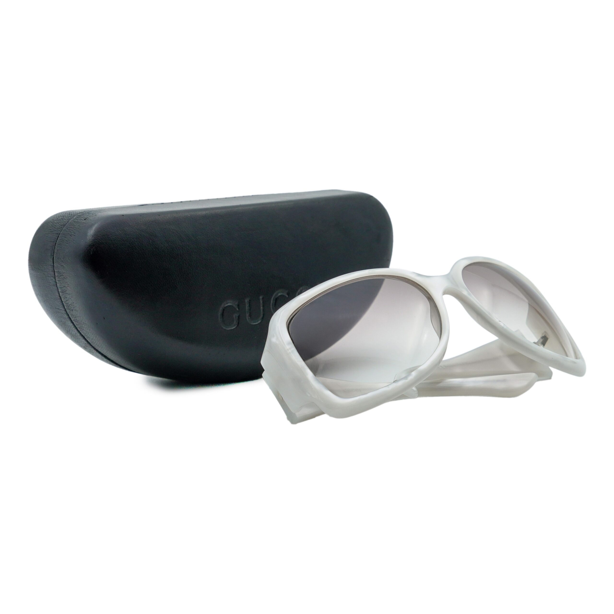 Vintage Gucci GG 2965 Pearl Square Logo Women’s Sunglasses — photo 7
