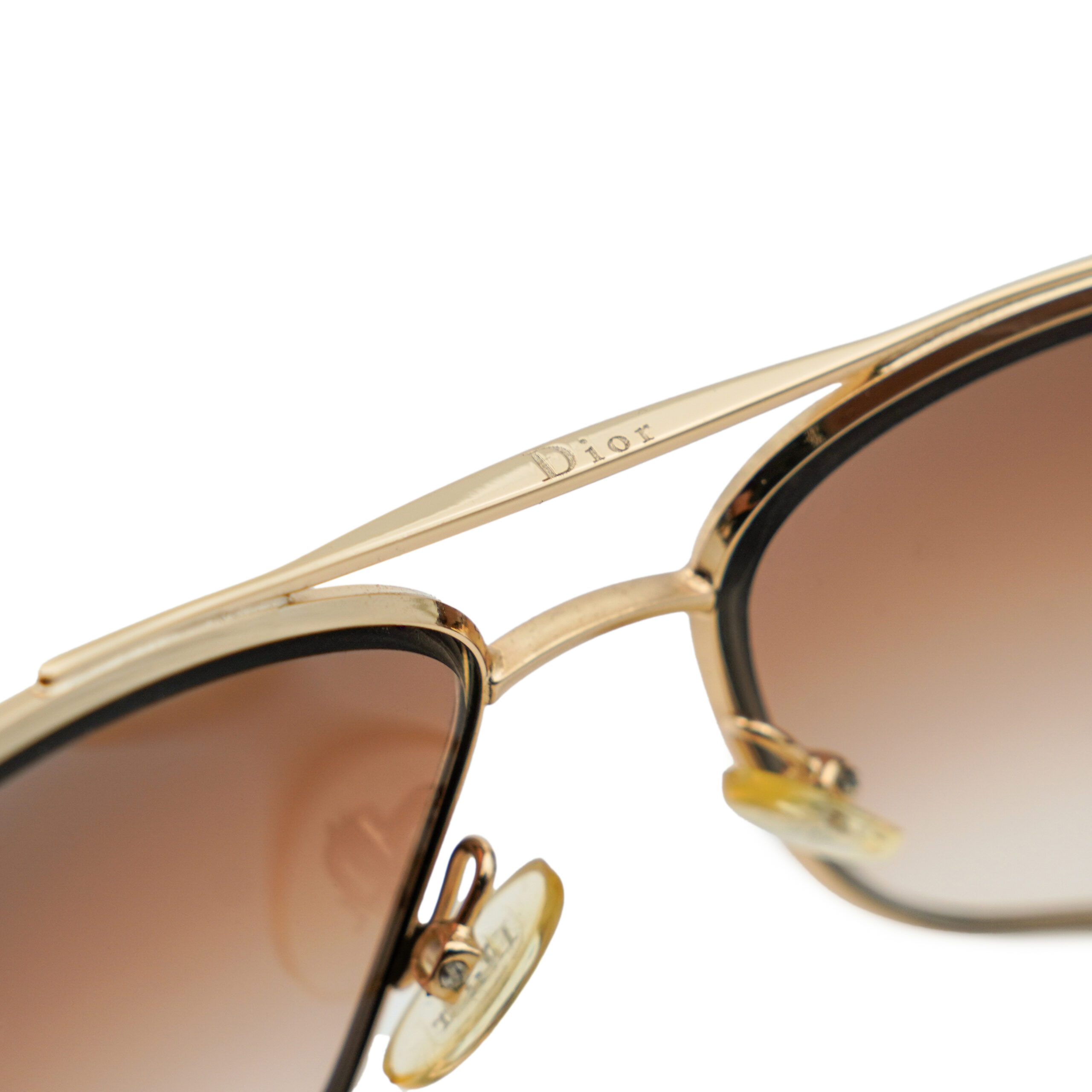 Vintage Dior Flavour 4 SPV 02 CD Logo Aviator Sunglasses — photo 7