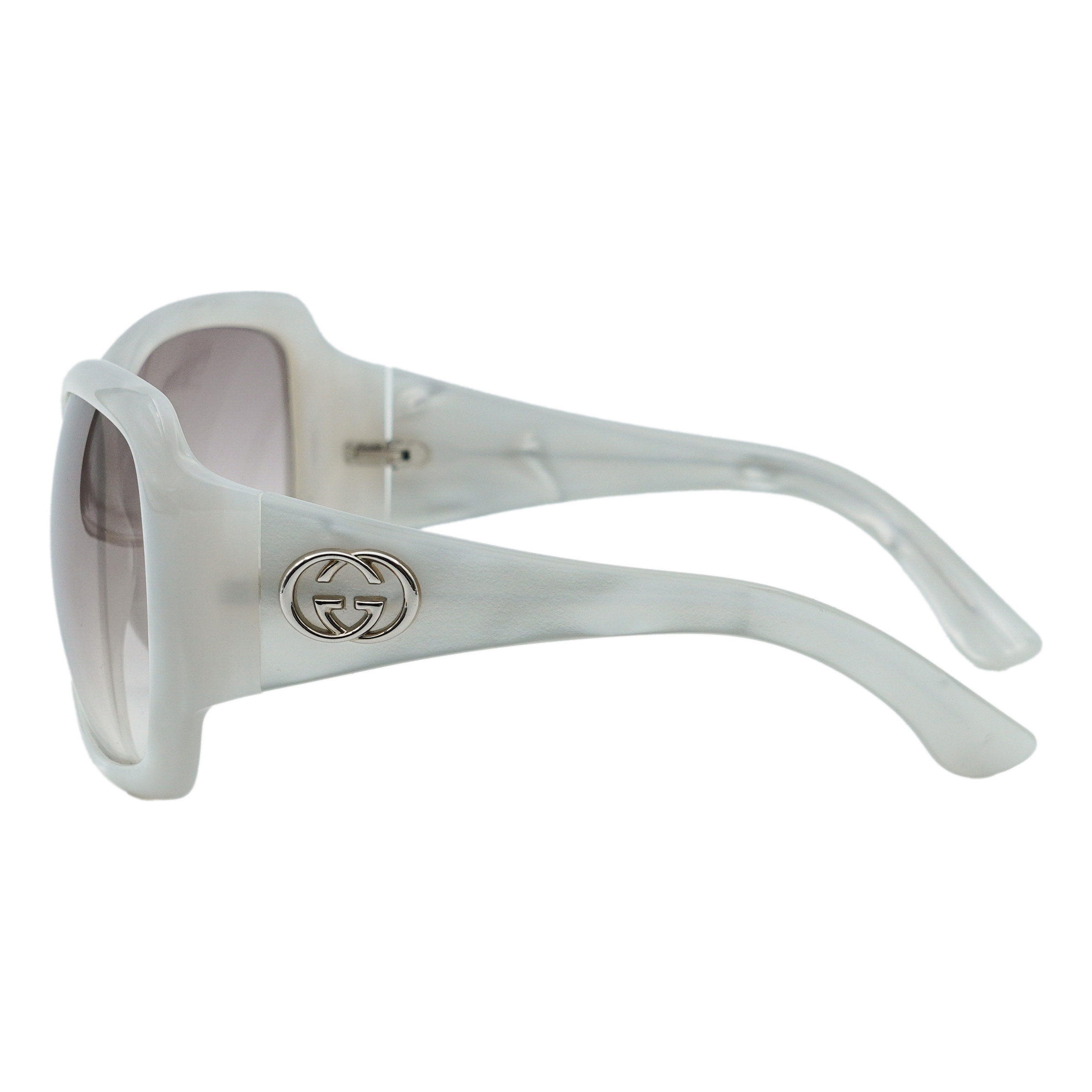 Vintage Gucci GG 2965 Pearl Square Logo Women’s Sunglasses — photo 3