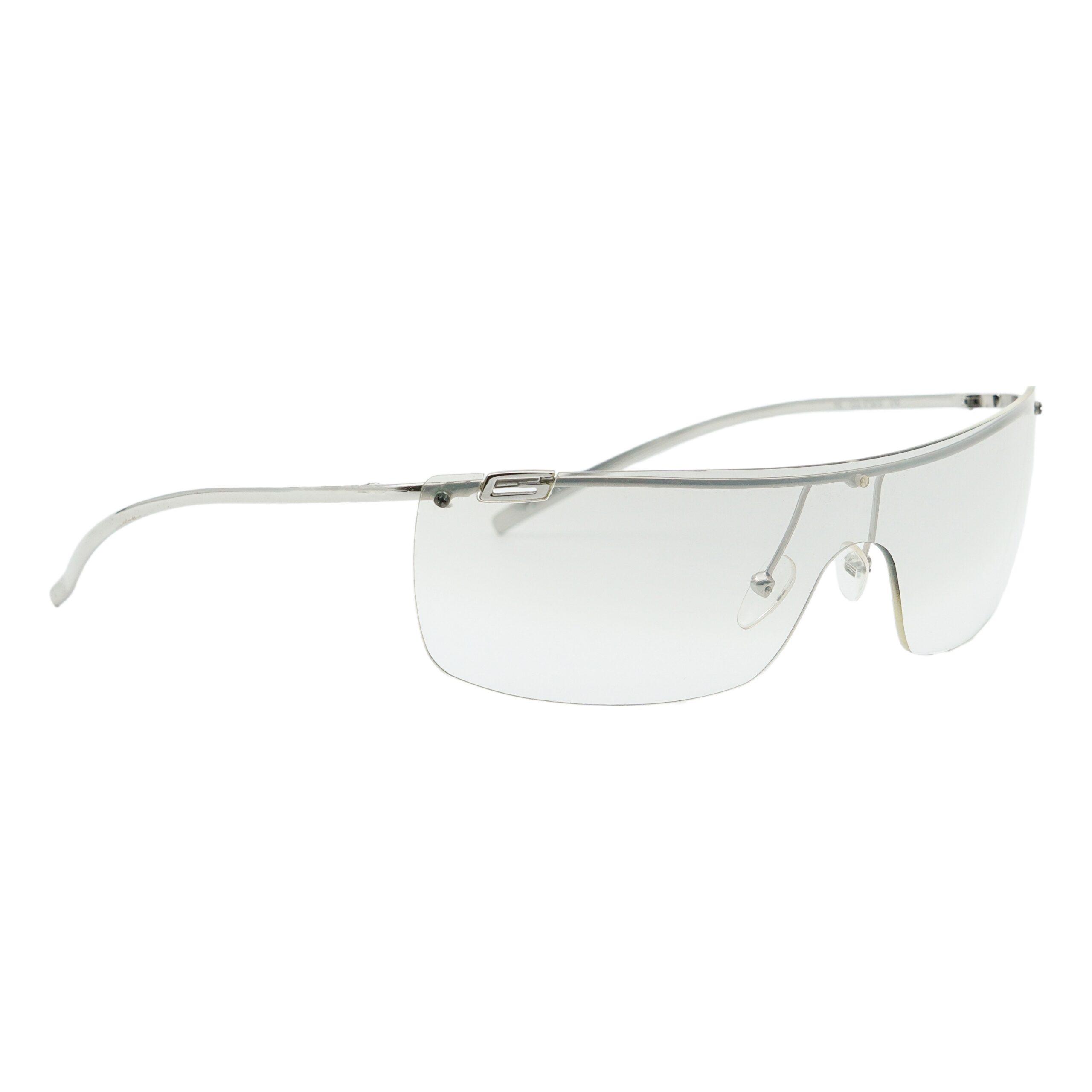 Gucci GG 1719 Tom Ford Era Rimless Shield Logo Sunglasses
