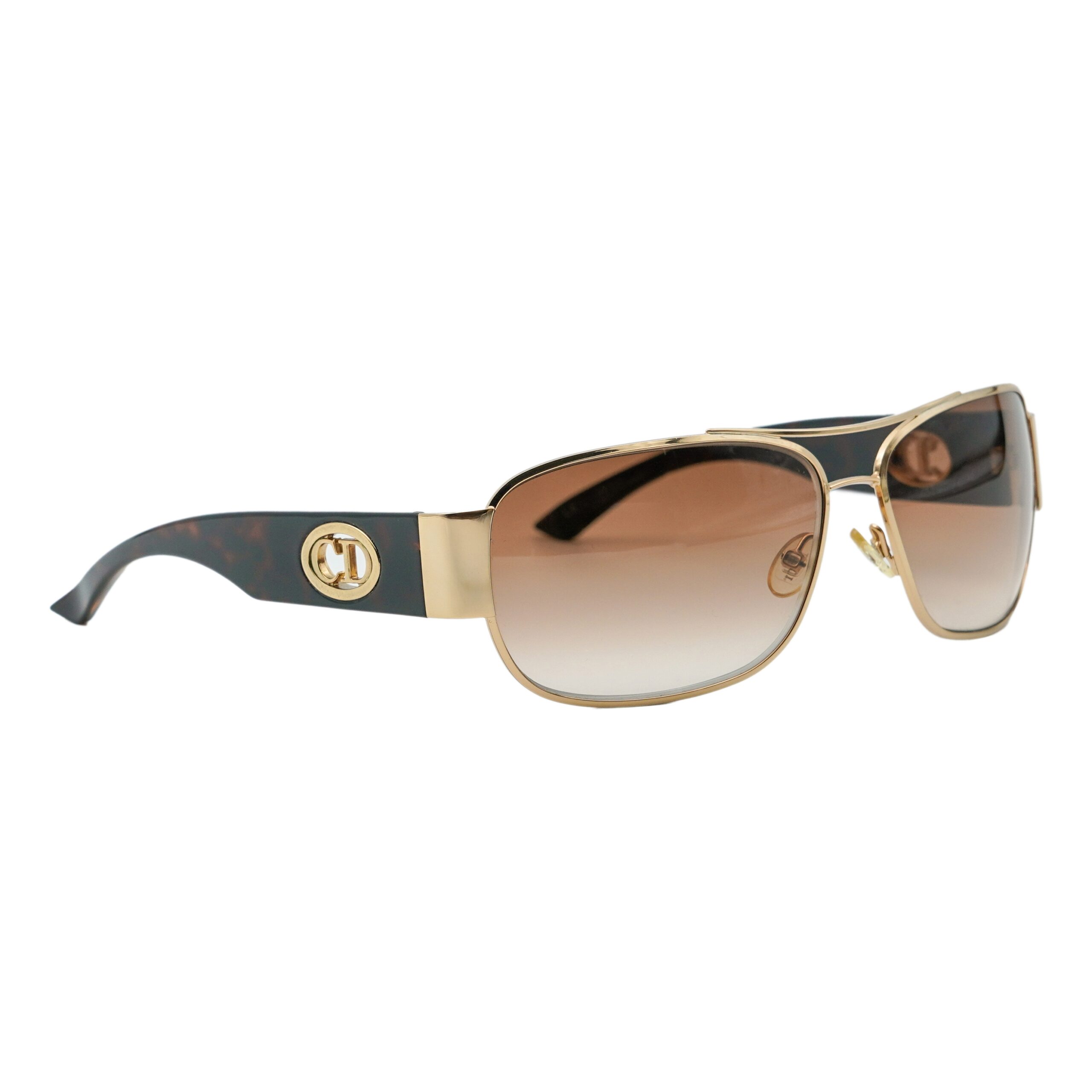 Vintage Dior Flavour 4 SPV 02 CD Logo Aviator Sunglasses