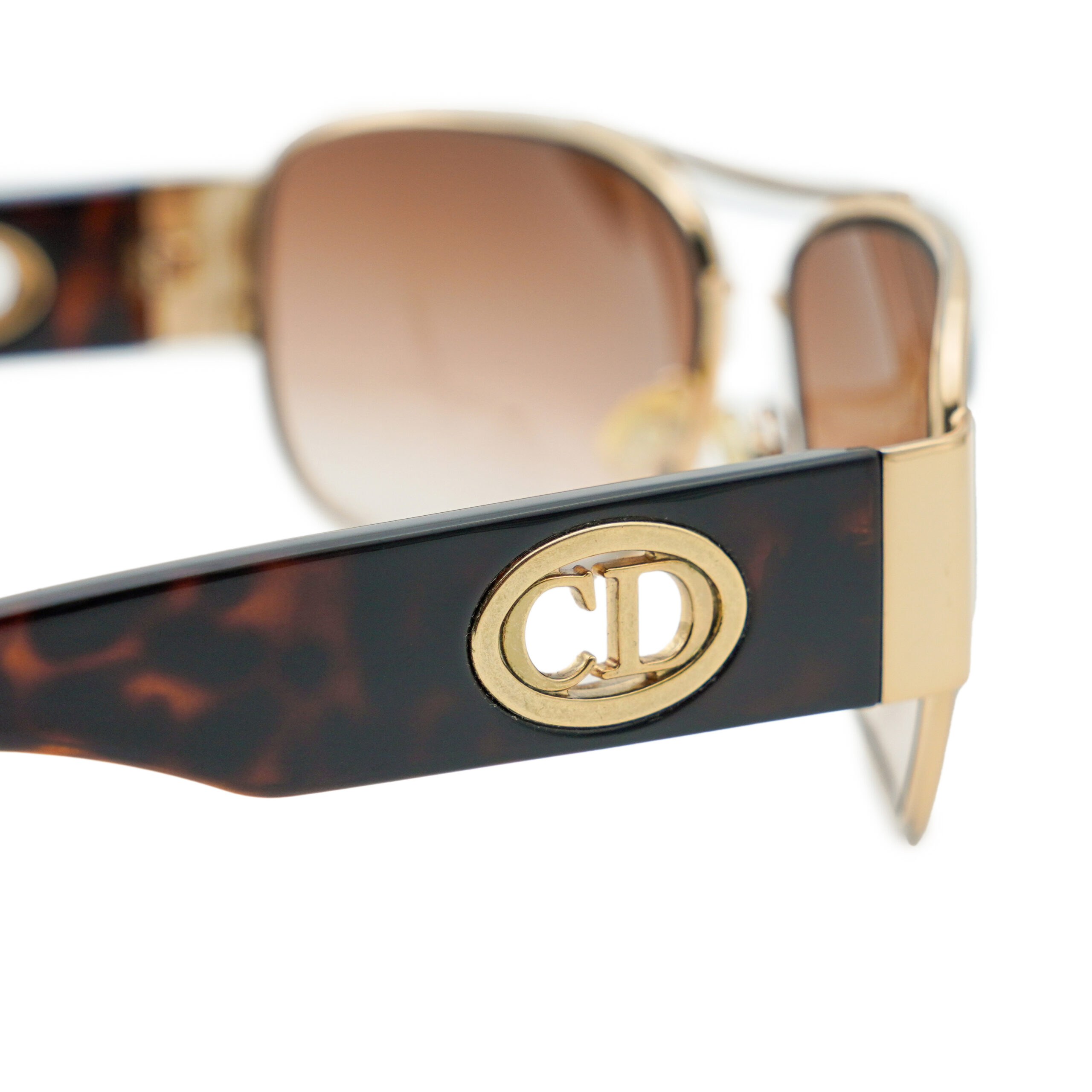 Vintage Dior Flavour 4 SPV 02 CD Logo Aviator Sunglasses — photo 5