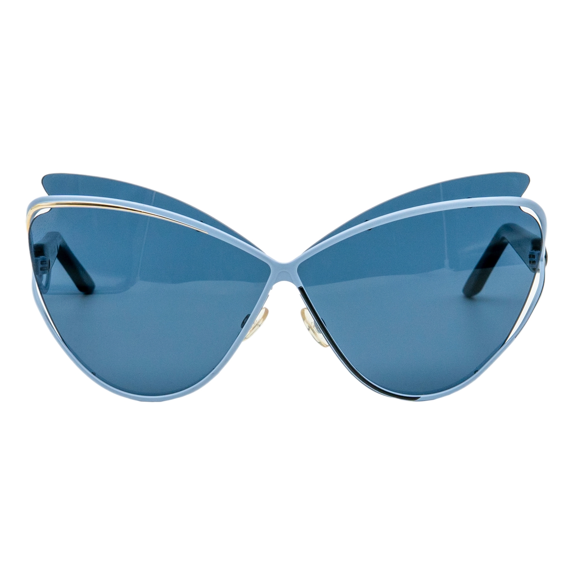 Vintage Dior Audacieuse 1 CD Logo Raf Era Cat Eye Sunglasses — photo 2