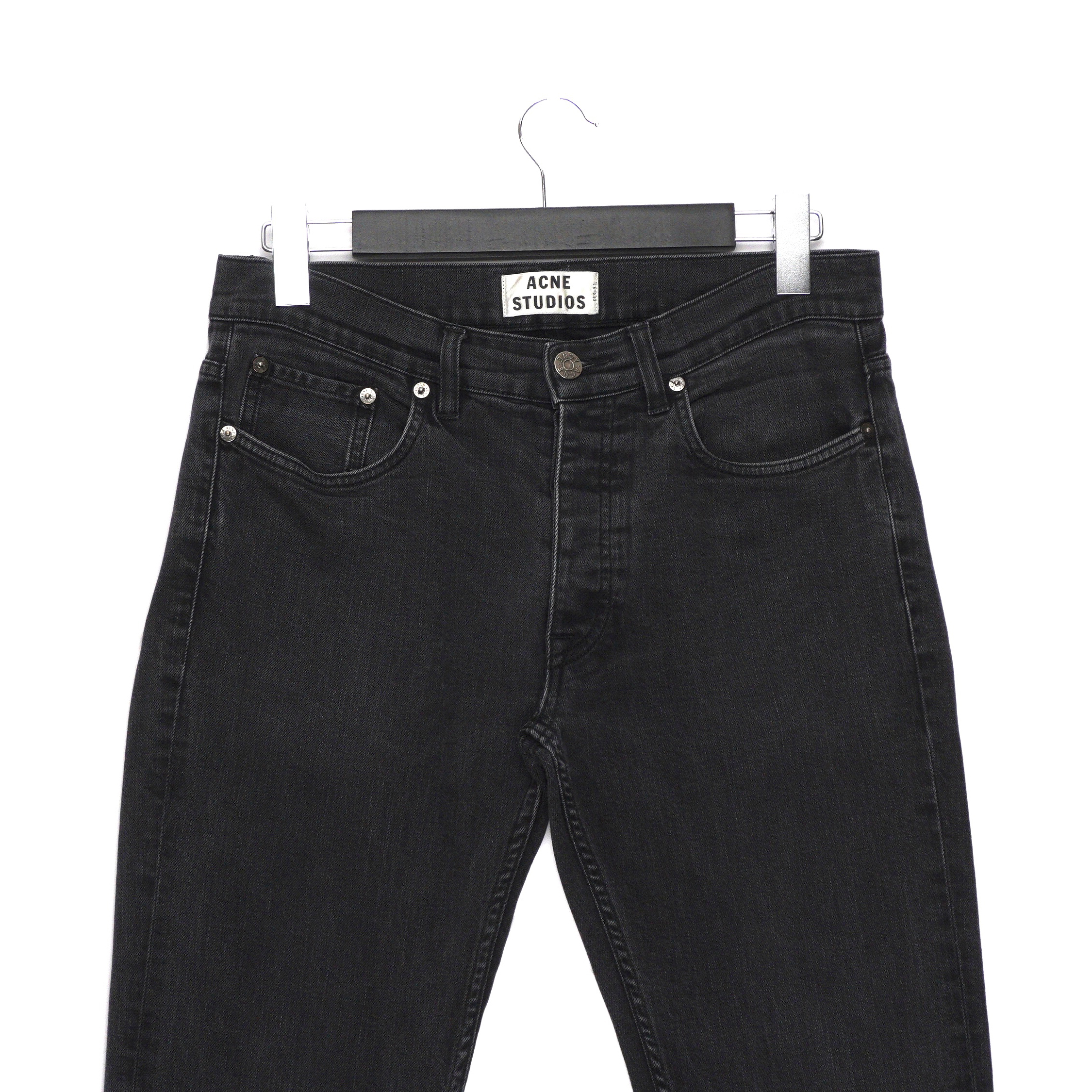 Acne Studios Roc Cash Black Denim Pant Jeans — photo 3