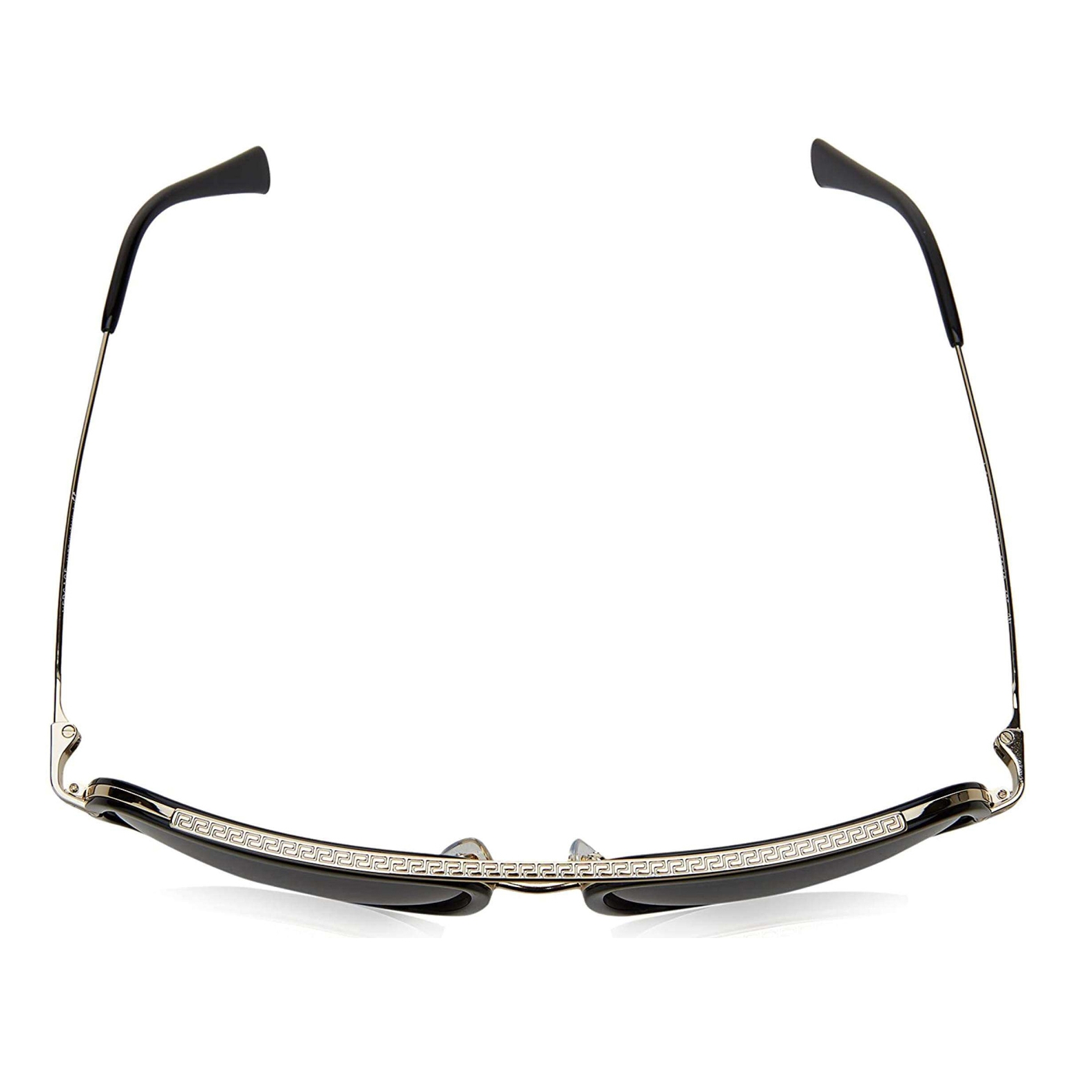 Versace Greca Monogram Logo Pale Gold Black Sunglasses — photo 4