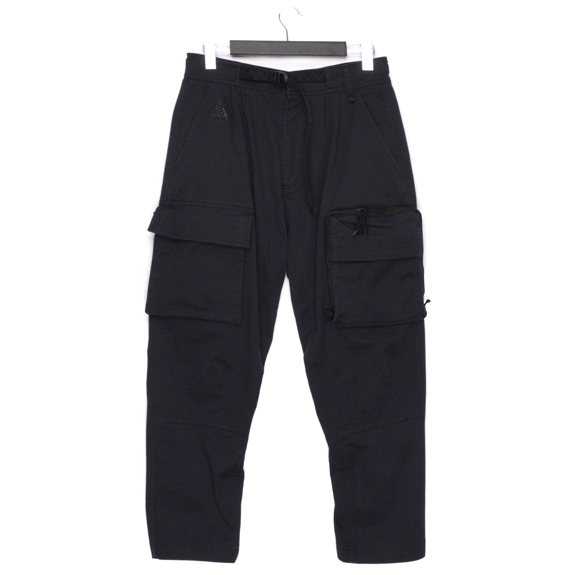 Nike Lab ACG SS18 Woven Cargo Multi Pocket Ninja Black Pants