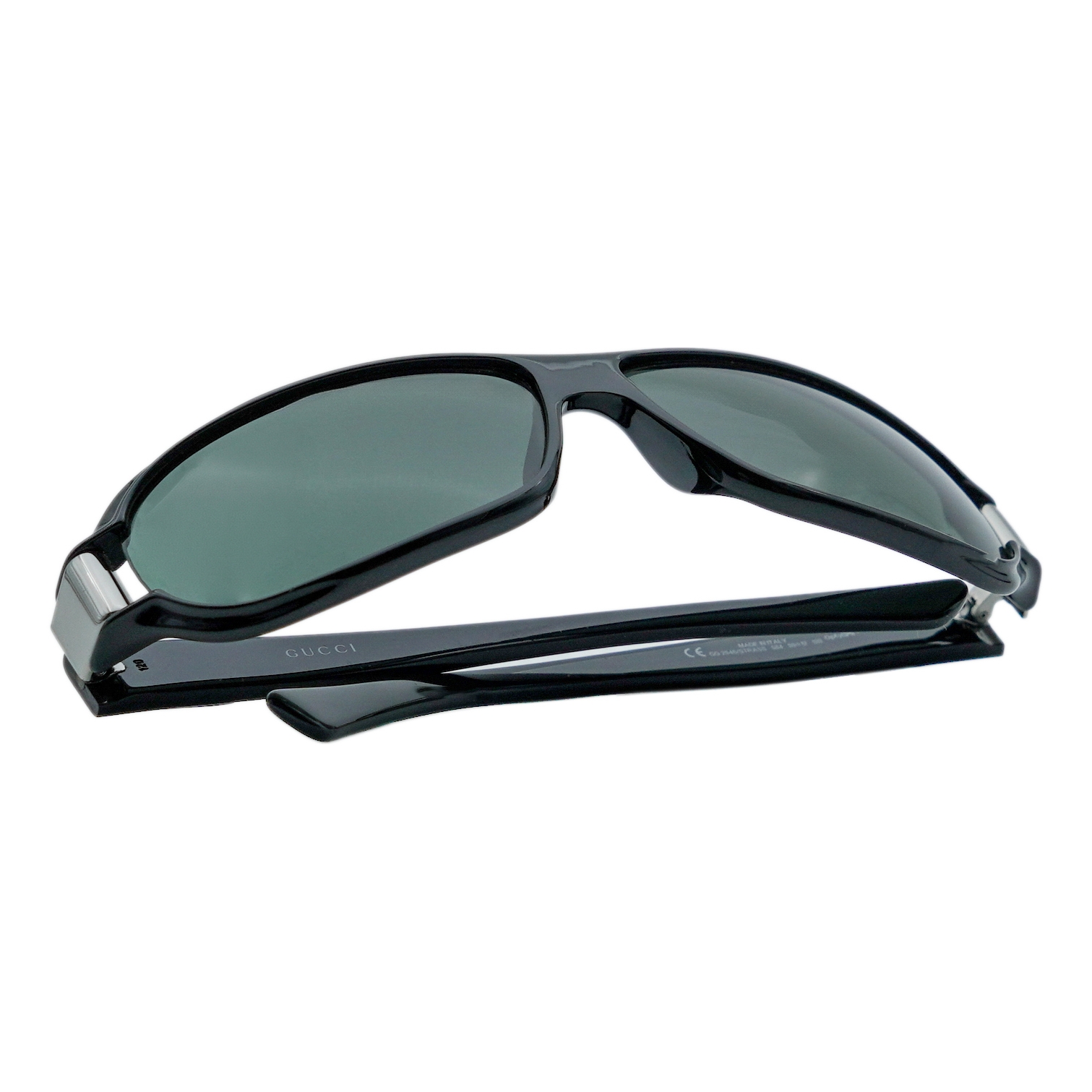 Vintage Gucci GG 2546/Strass Black Rectangular Sunglasses — photo 7