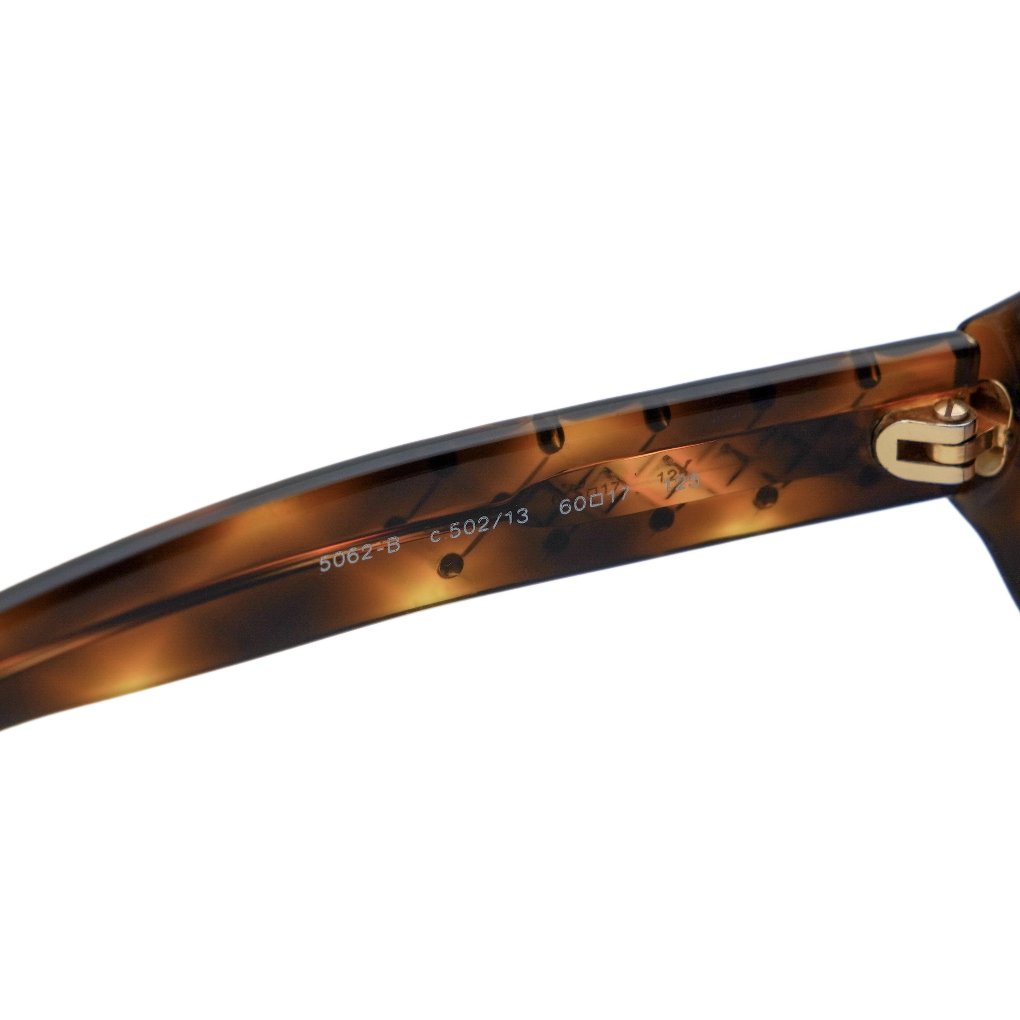 Vintage Chanel 5062 Tortoiseshell Crystal CC Logo Sunglasses — photo 9