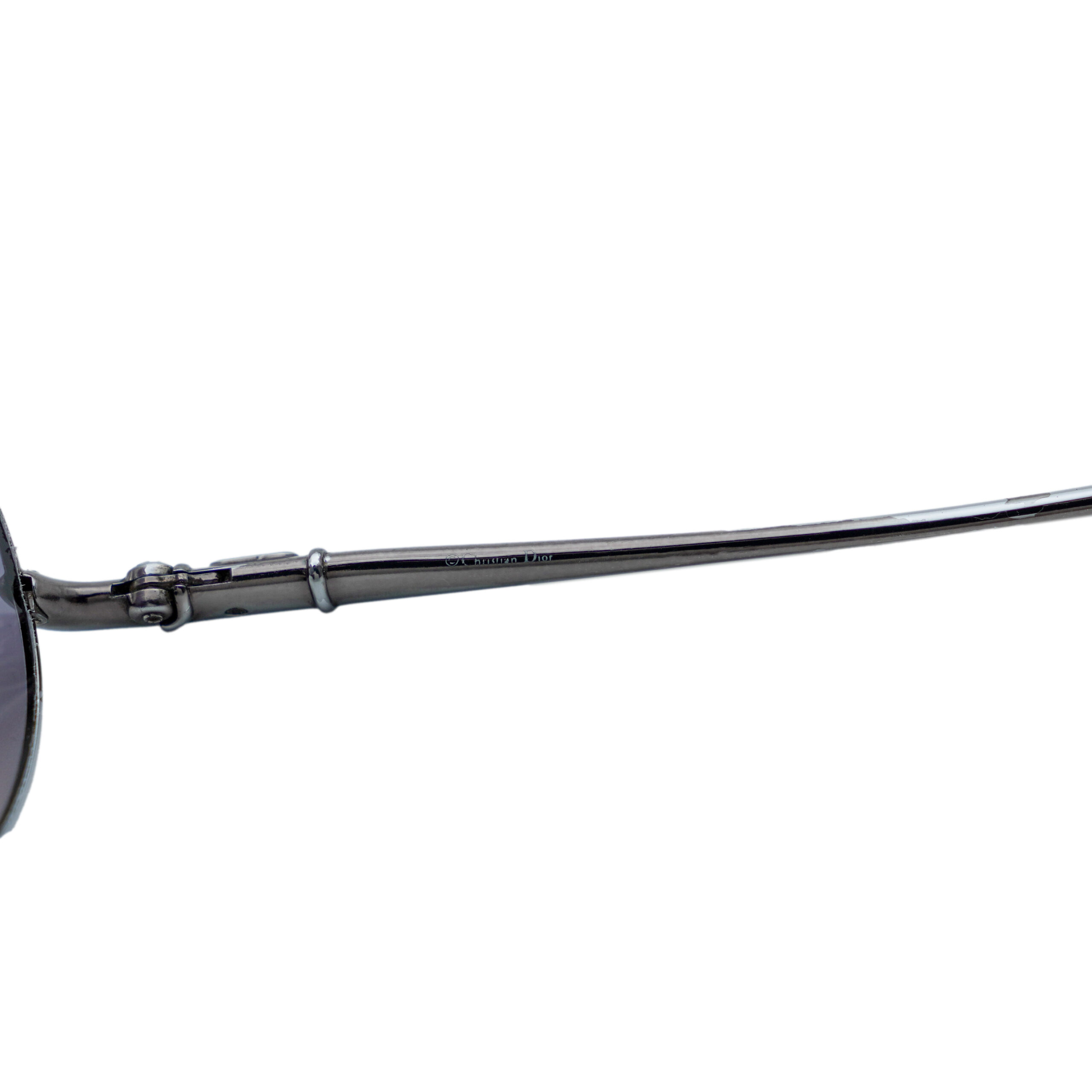 Vintage Dior 2035/N Silver Oval Gradient CD Logo Sunglasses — photo 6