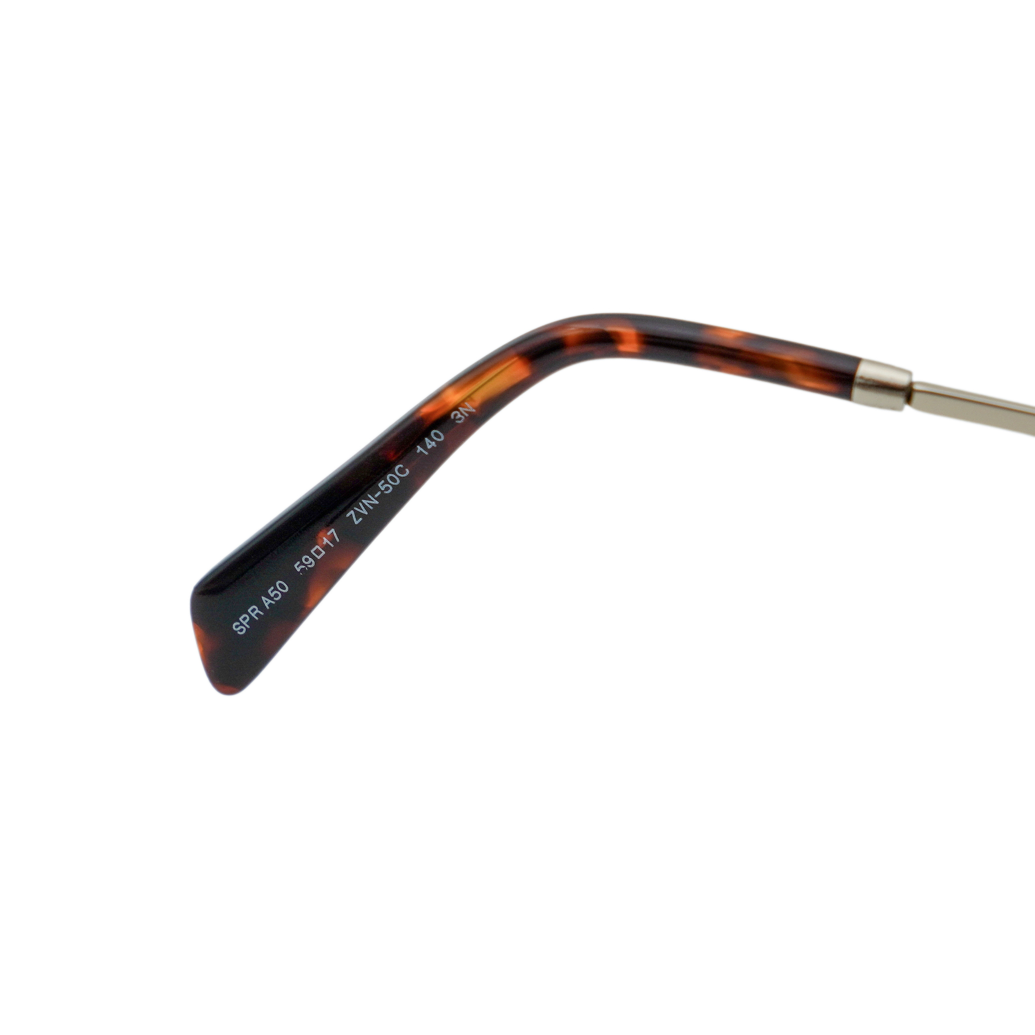 Vintage Prada Milano SPR A50 Gold Triangle Logo Sunglasses — photo 8