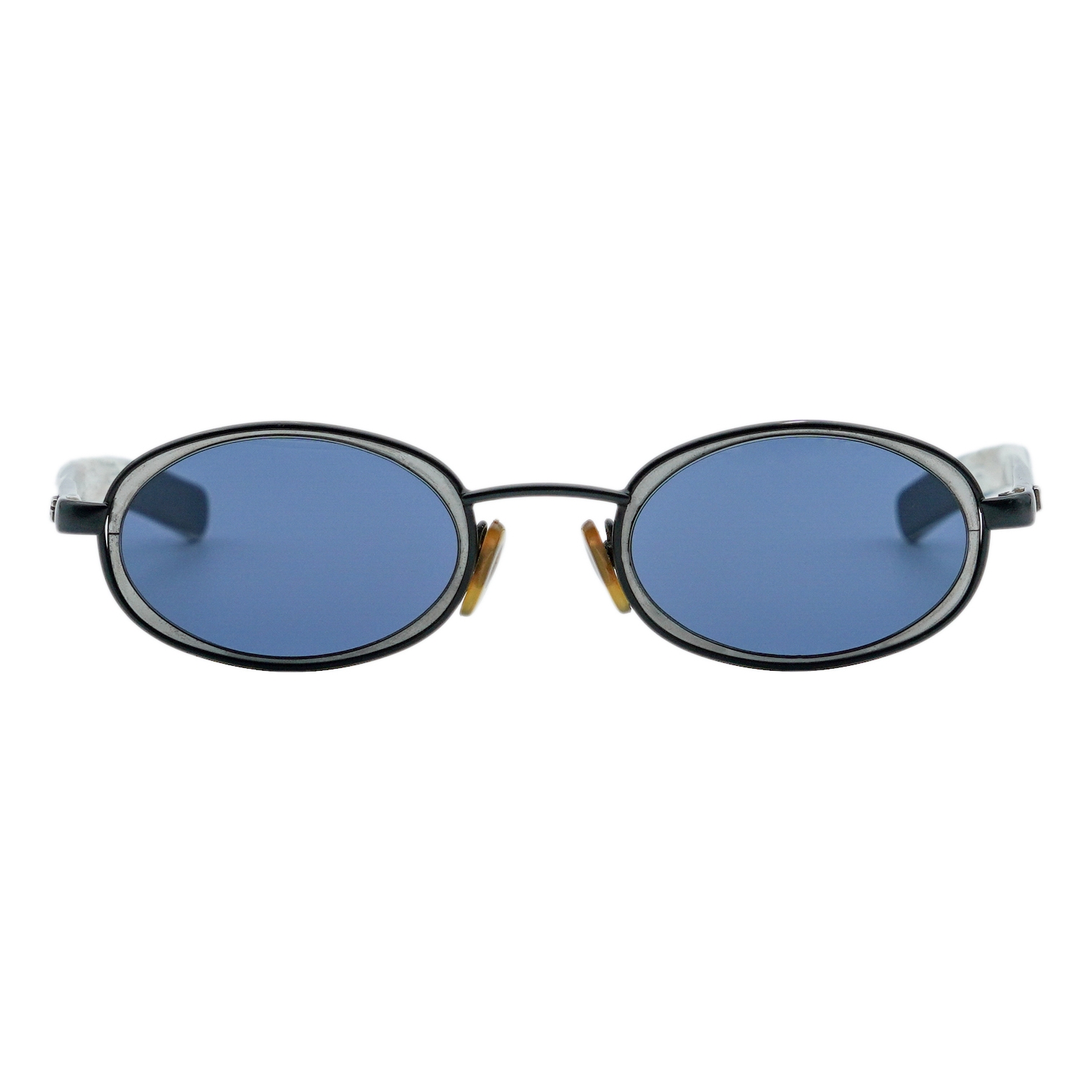 Vintage Gucci Old GG 1614 Marble Silver Logo Sunglasses — photo 2