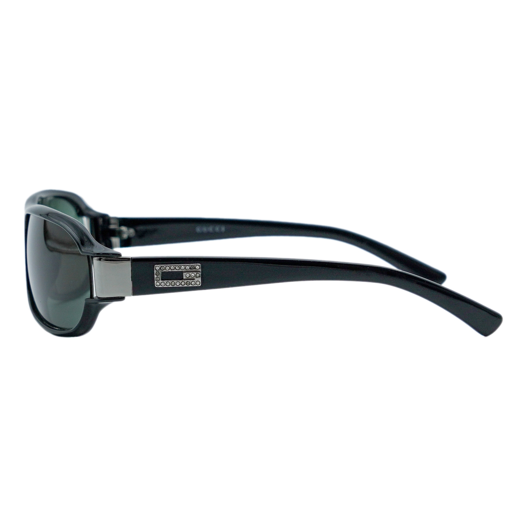 Vintage Gucci GG 2546/Strass Black Rectangular Sunglasses — photo 3