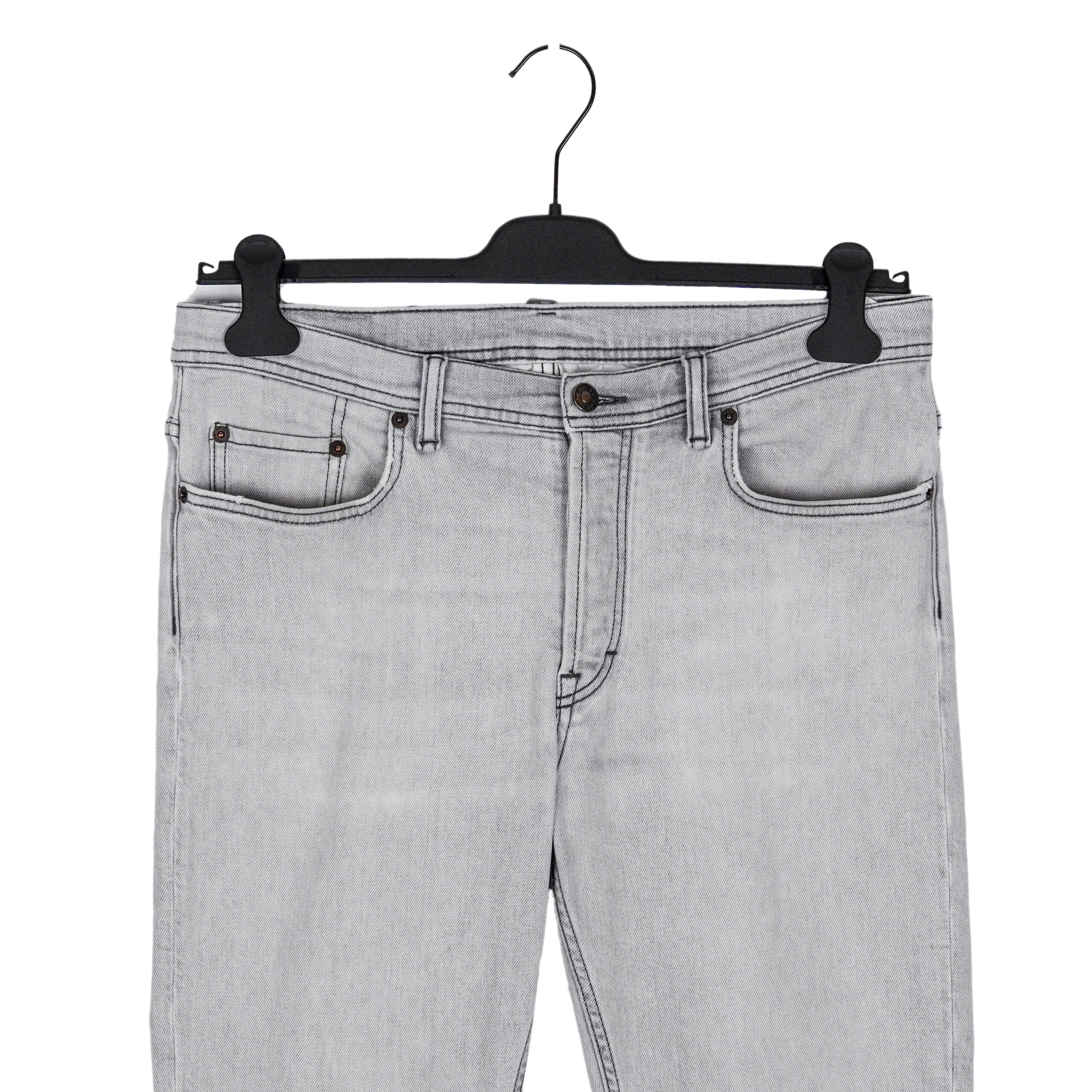 Acne Studios River Stone Gray Slim Fit Denim Pants Jeans — photo 2