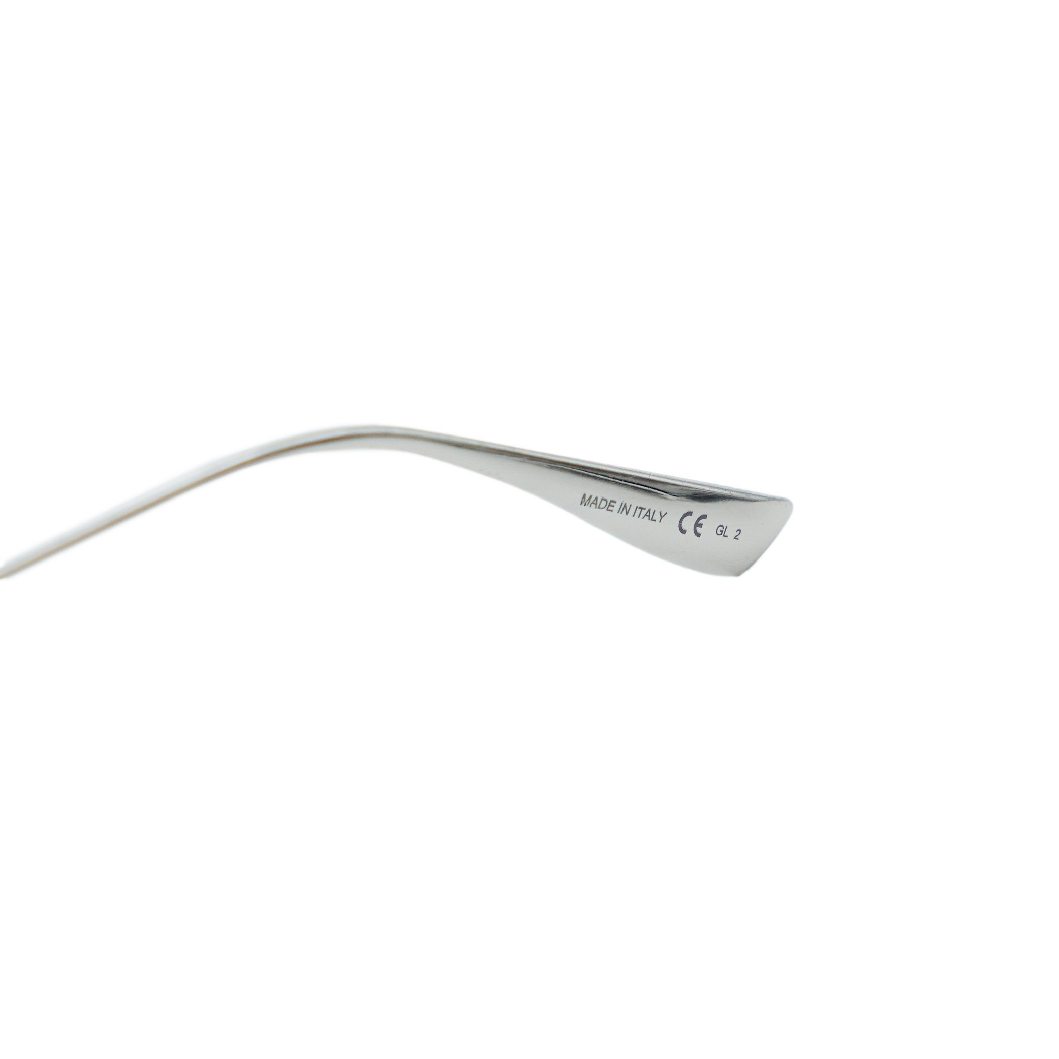 Vintage Dior New Motard Silver Cat Eye CD Logo Sunglasses — photo 8
