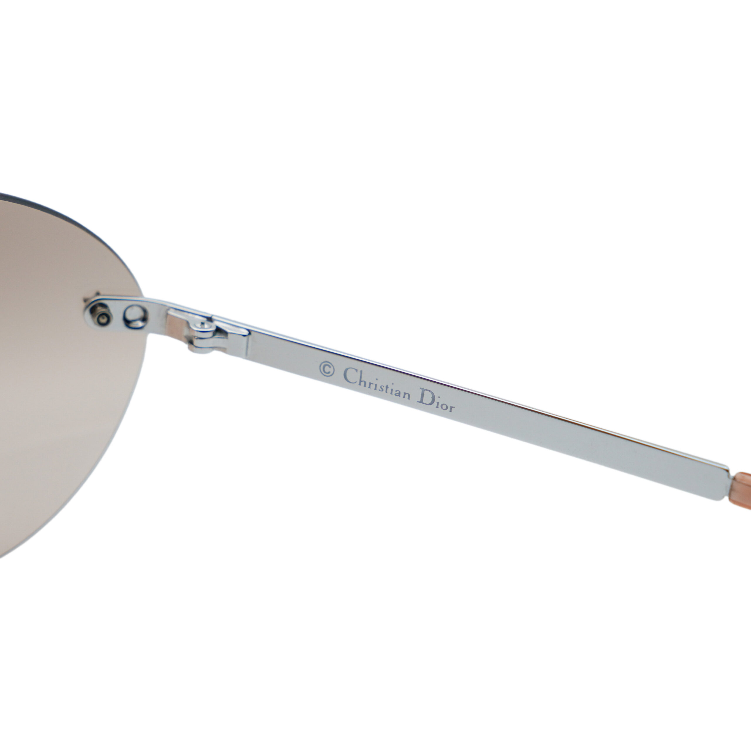 Dior Starlight Silver Rimless Galliano Star Logo Sunglasses — photo 7