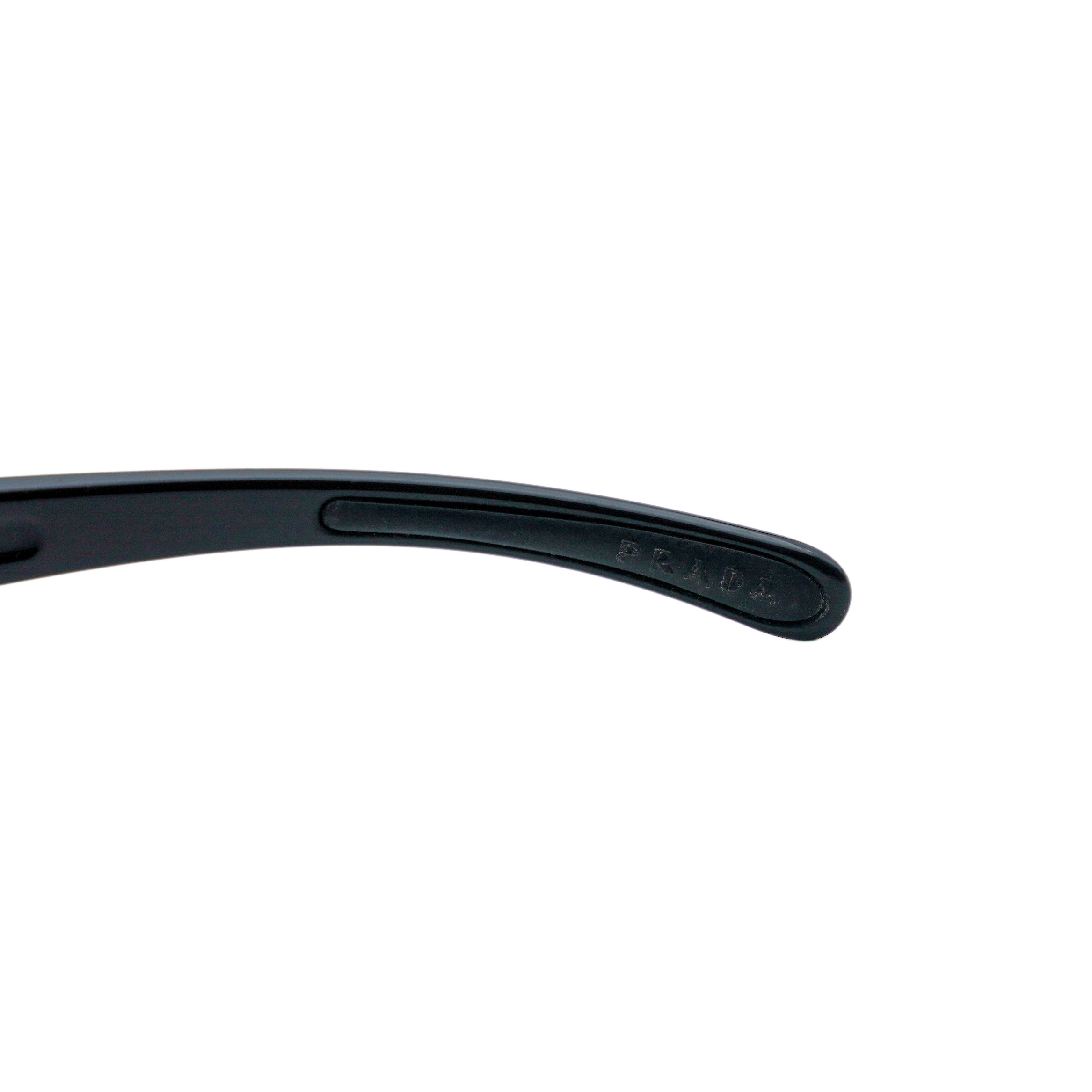 Prada Linea Rossa SPS 57G Black Shield Sport Logo Sunglasses — photo 9